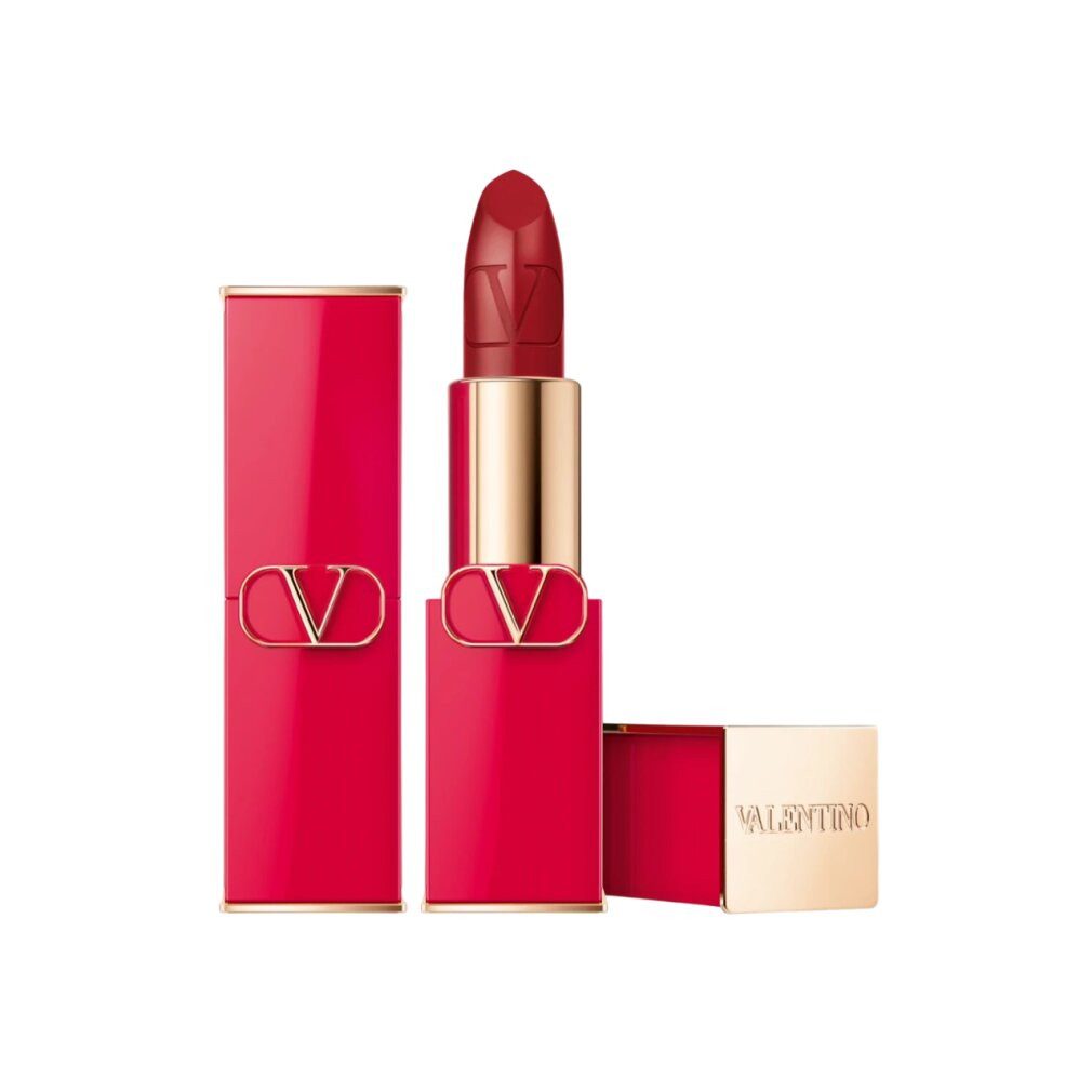 Valentino Lippenstift Rosso Satin Finish Creme-Lippenstift 213R Nachfüllbar 3,5g