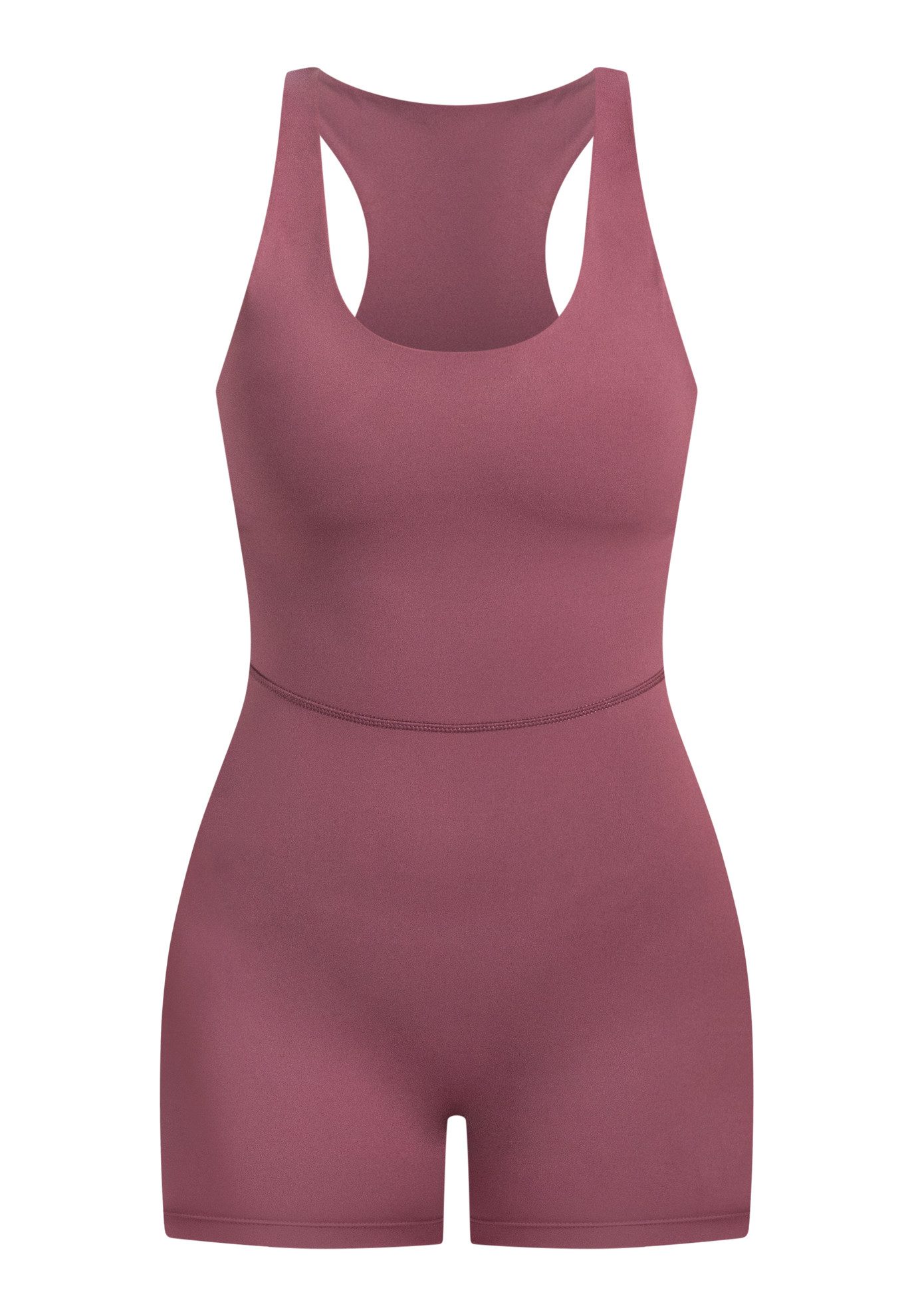 Smilodox Jumpsuit Aleyna, ärmelloser Einteiler kurz, Overall mit Shaped Fit atmungsaktiv, elastischer Sportanzug, figurbetonend, Fitness