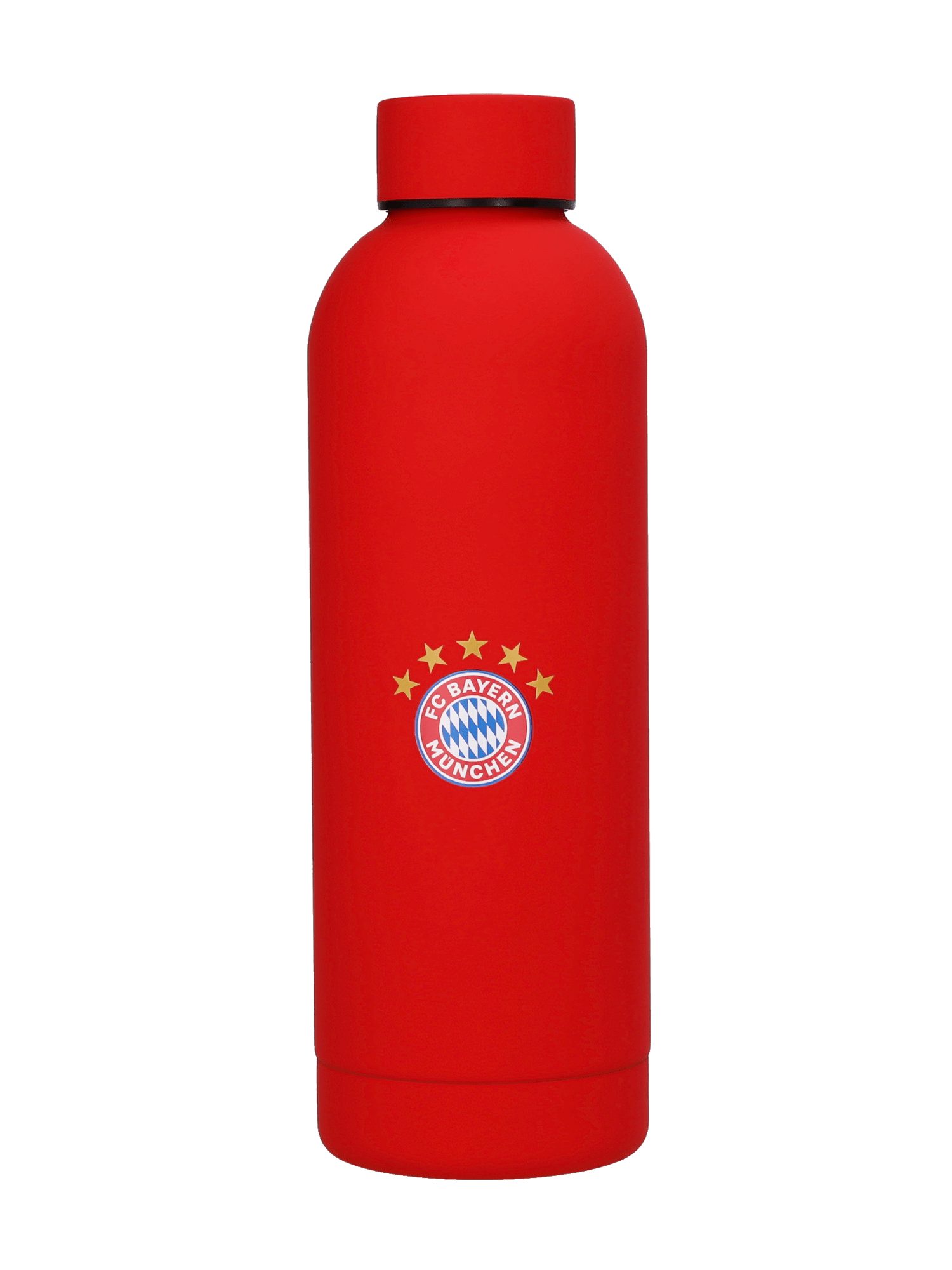FC Bayern München Trinkflasche FC Bayern München I Edelstahlflasche I Trinkflasche I 0,5 l I Rot