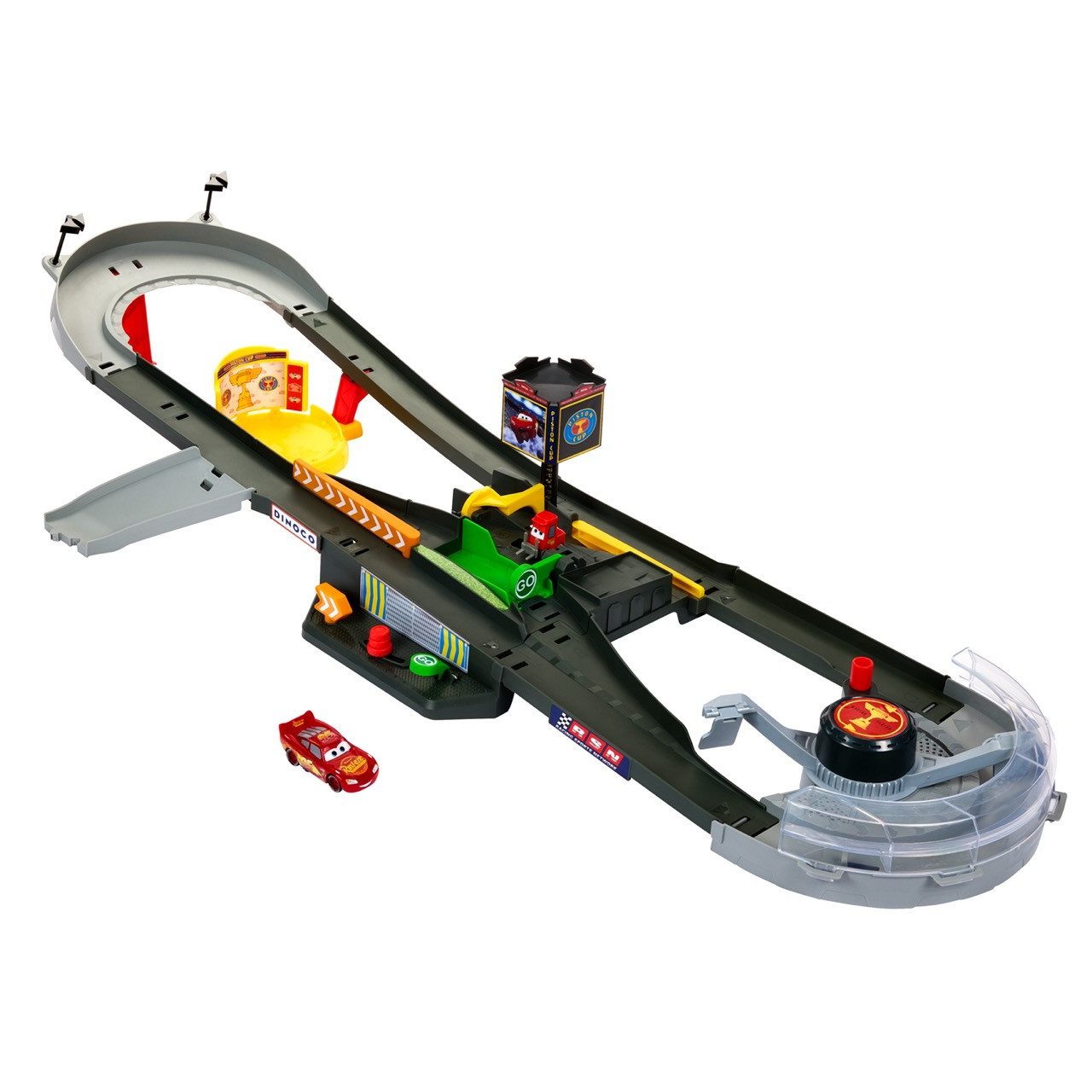 Mattel® Spielzeug-Auto Mattel HPD81 - Disney Pixar Cars Piston Cup Action-R günstig online kaufen