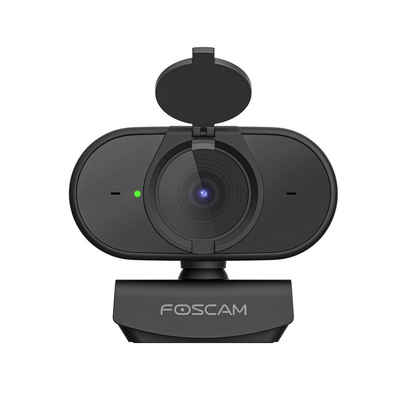 Foscam »W25 2 MP Full HD USB« Webcam (2 MP hochauflösender Bildsensor, mit einer Auflösung von 1920 * 1080, Plug and Play, H.264 und MJPEG Bildformate, Doppelmikrofon, 84°-Weitwinkelobjektiv)