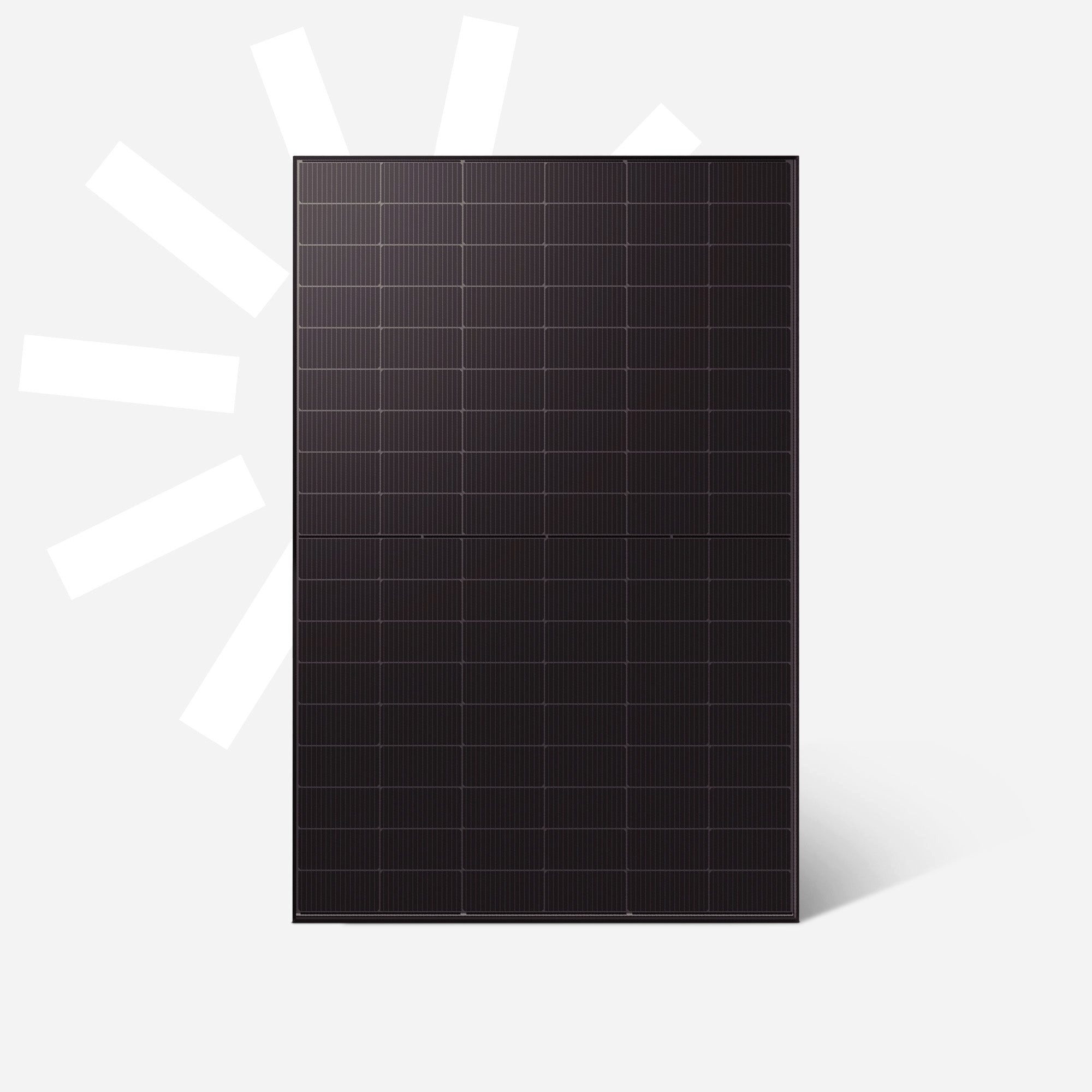 Kleines Kraftwerk Solarmodul, 500 W, Monokristallin, (1-St., einzelne Solarmodule), 500W