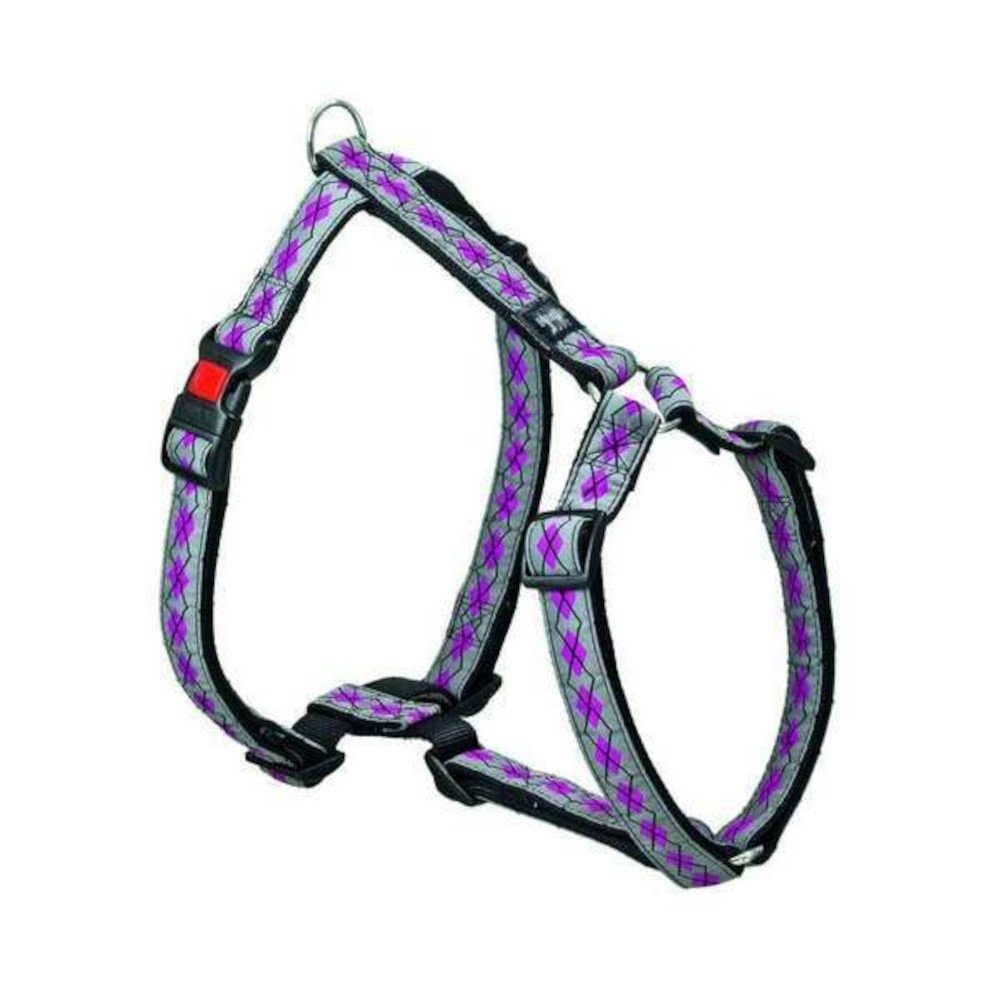 Karlie Hunde-Geschirr Karlie Art Joy Plus Geschirr RHOMBUS - Pink Länge x Breite: 65 -