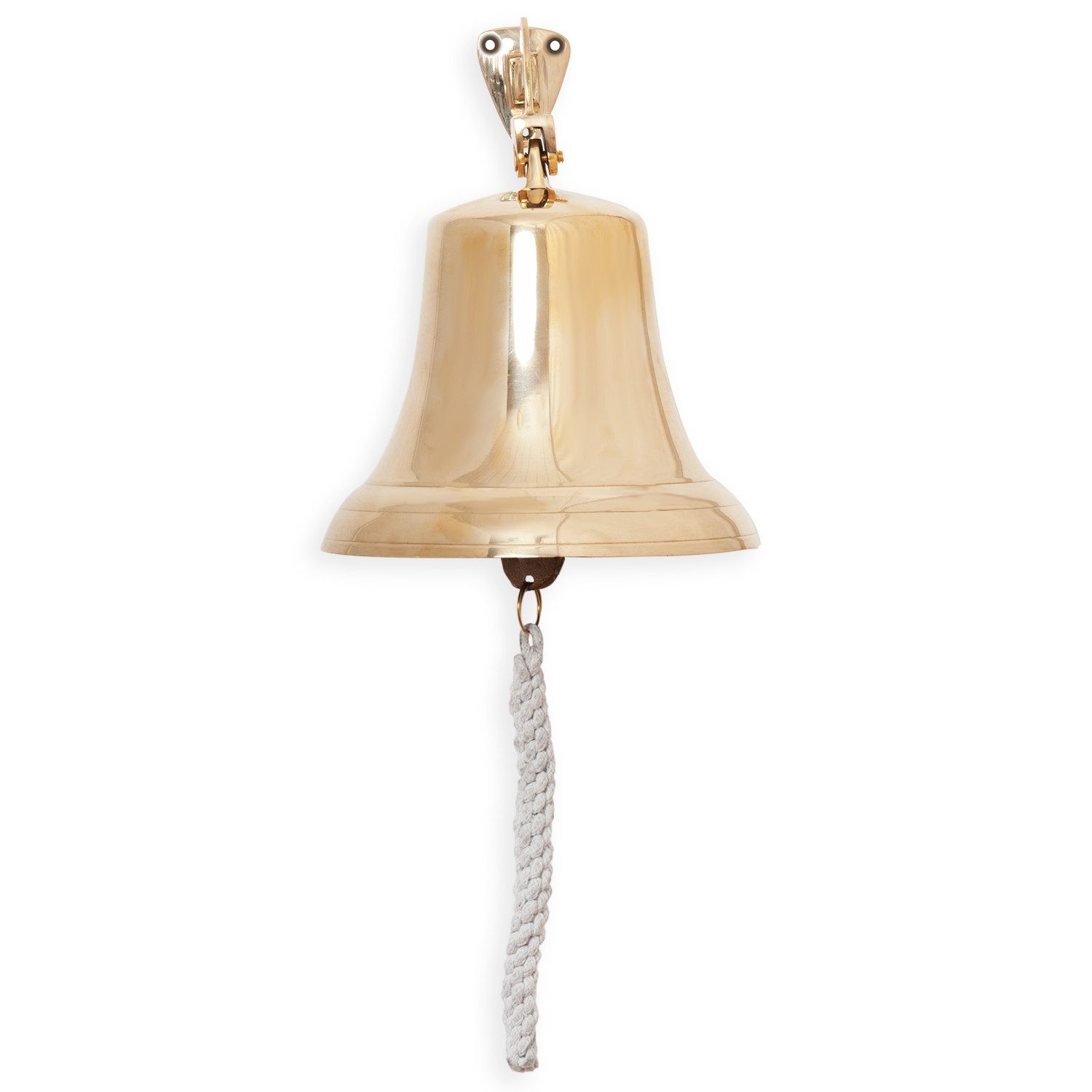 Moritz Glocke Schiffsglocke Messing JAV-4-PL klein ohne Druck, Bronzefiguren Bronze Skulptur Figur Kunstwerk Dekoration Statue