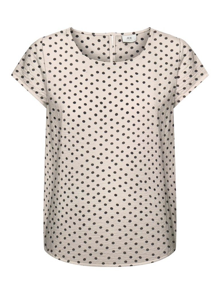 JDY Blusenshirt JDYTROYA LIFE S/S TOP WVN DIA