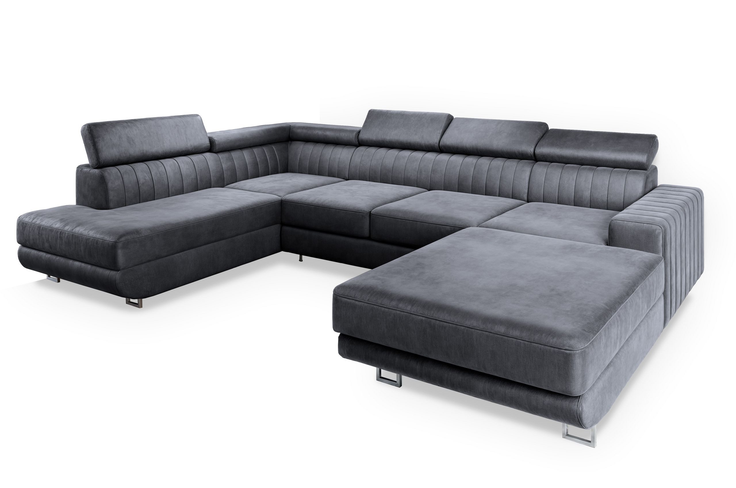 Masseno Ecksofa SIENA mit Schlaffunktion U-Form, Sofa mit Bettkasten günstig online kaufen