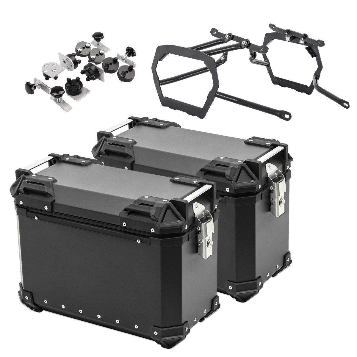 Kofferset Alu-Koffer + Kofferträger passend für KTM 790 / 890 Adventure/ R 19-26