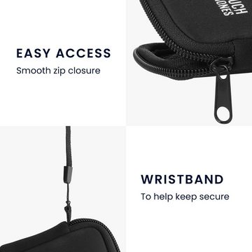 kwmobile Kopfhörer-Schutzhülle Neopren Tasche für in-ear Headphones, Hülle Case Schutztasche - 6 x 9 cm Innenmaße - mit Reißverschluss