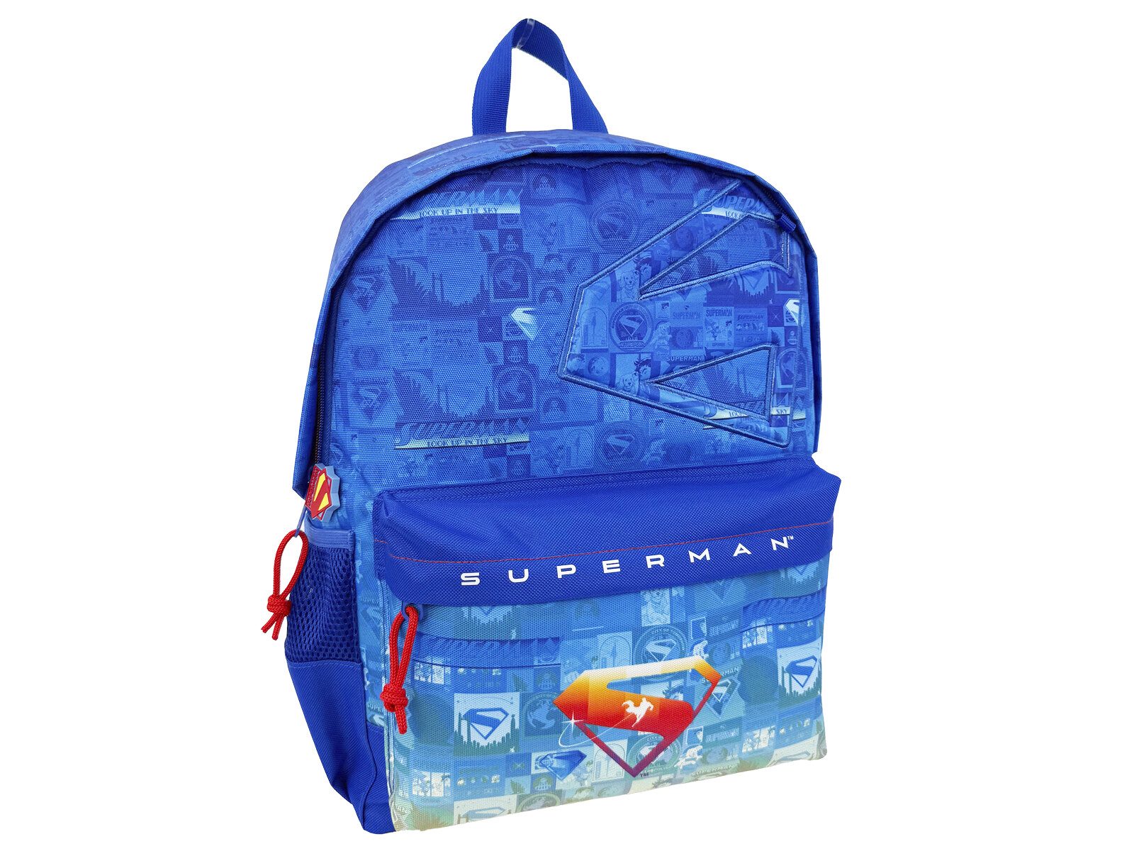 Superman Kinderrucksack Freizeitrucksack Schulrucksack Comic 2 Fächer