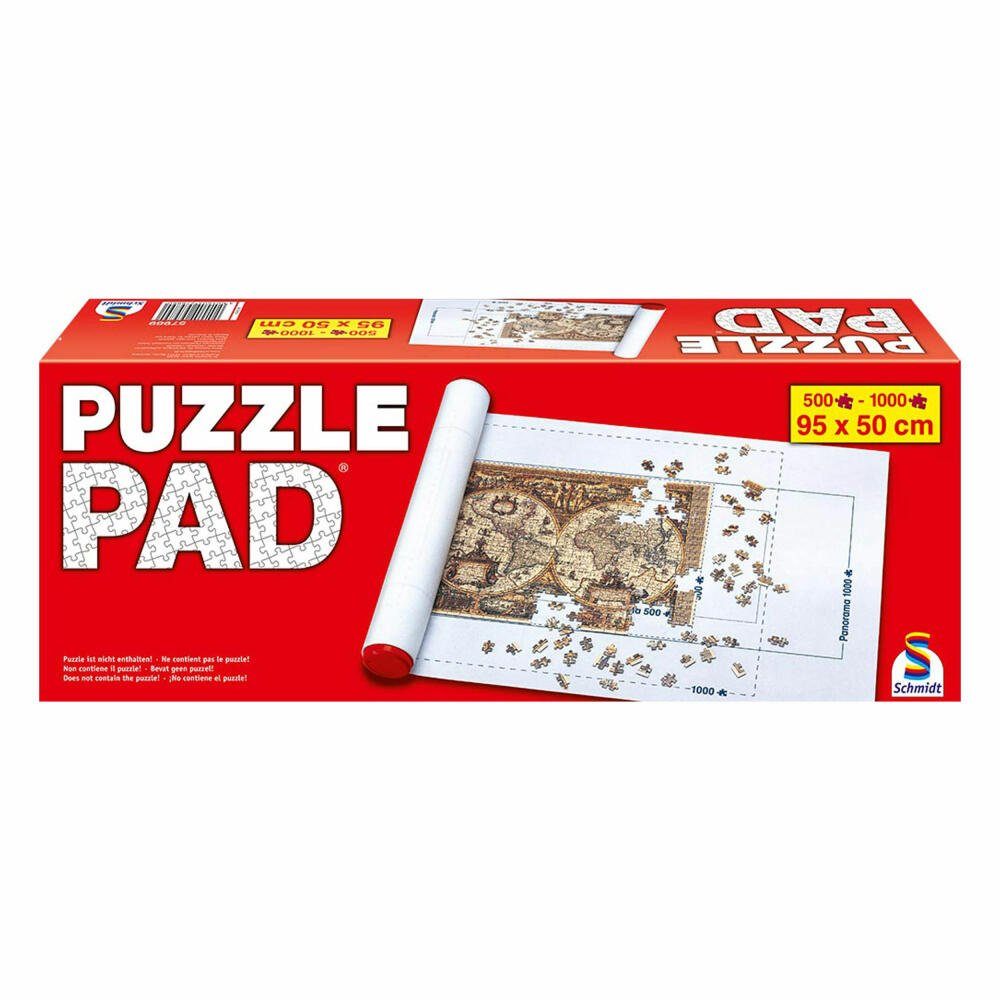 bis Spiele Schmidt Puzzleteile 1000 Teile, Puzzle Pad