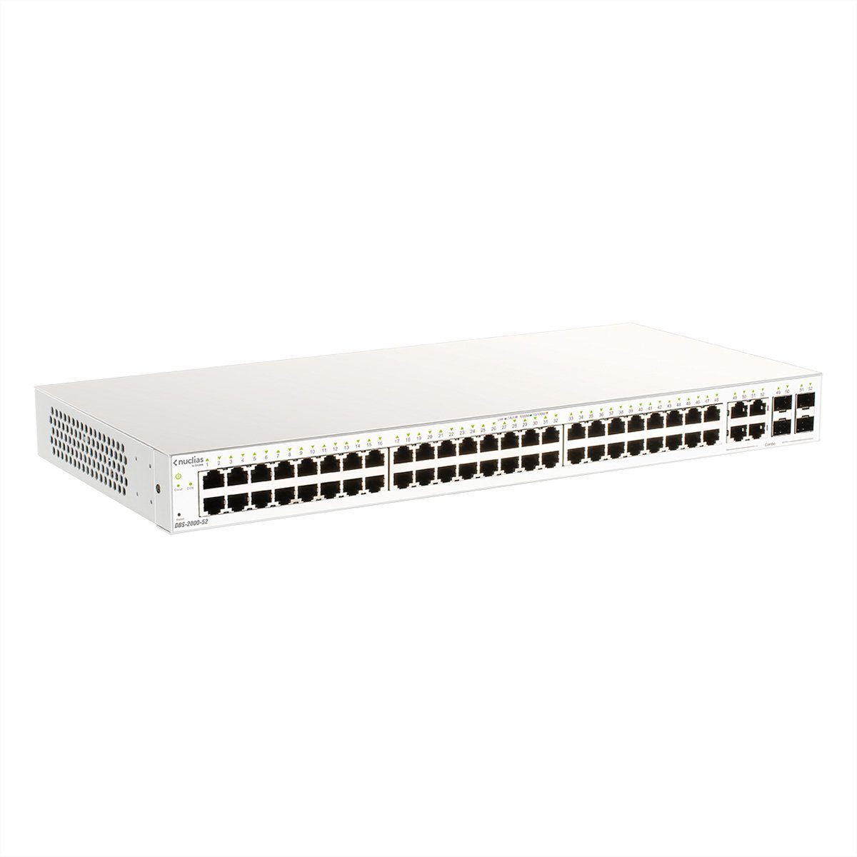 52-Port DBS-2000-52 Netzwerk-Switch Layer2 D-Link Nuclias Gigabit Switch Cloud Managed