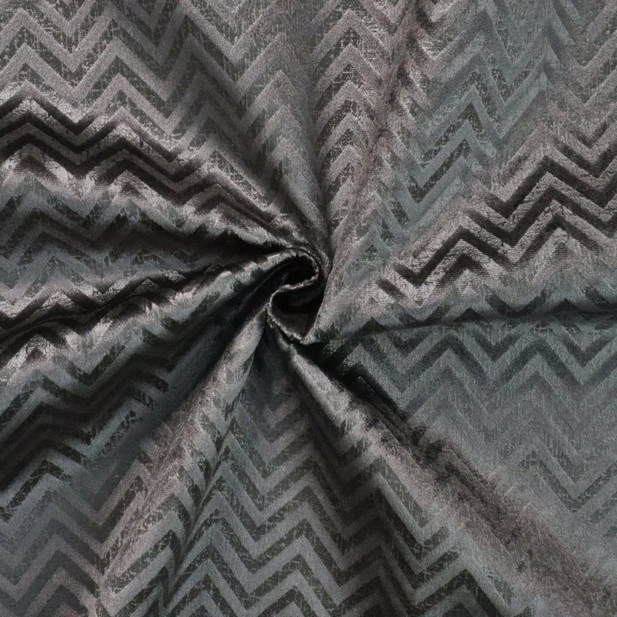 Stofferia Stoff Polsterstoff Samt Nexus Espresso, Breite 142 cm, Meterware