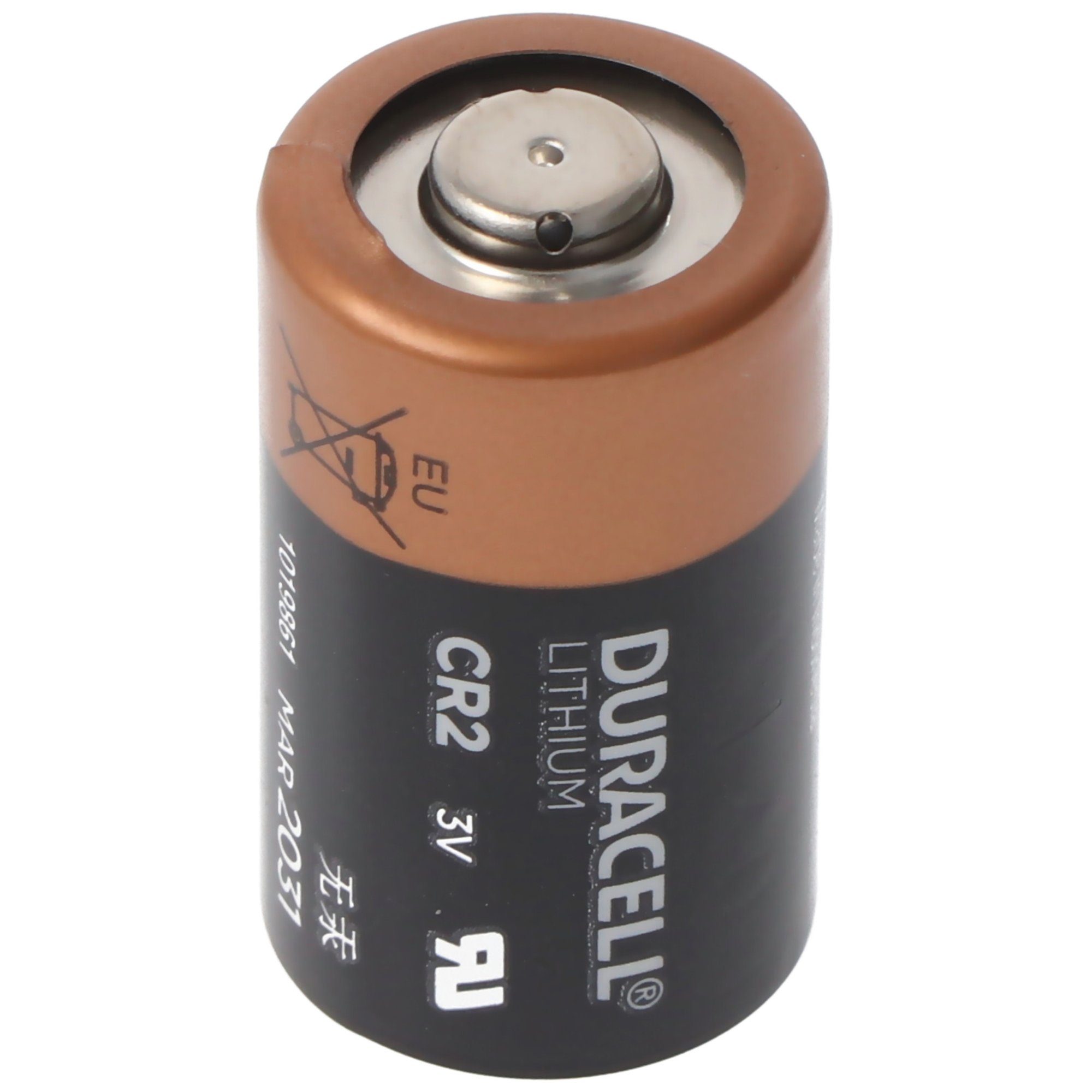 Duracell Duracell Batterie Lithium, CR2, 3V Photo, Ultra, Bulk lose Ware 1-Pac Fotobatterie, (3 V)