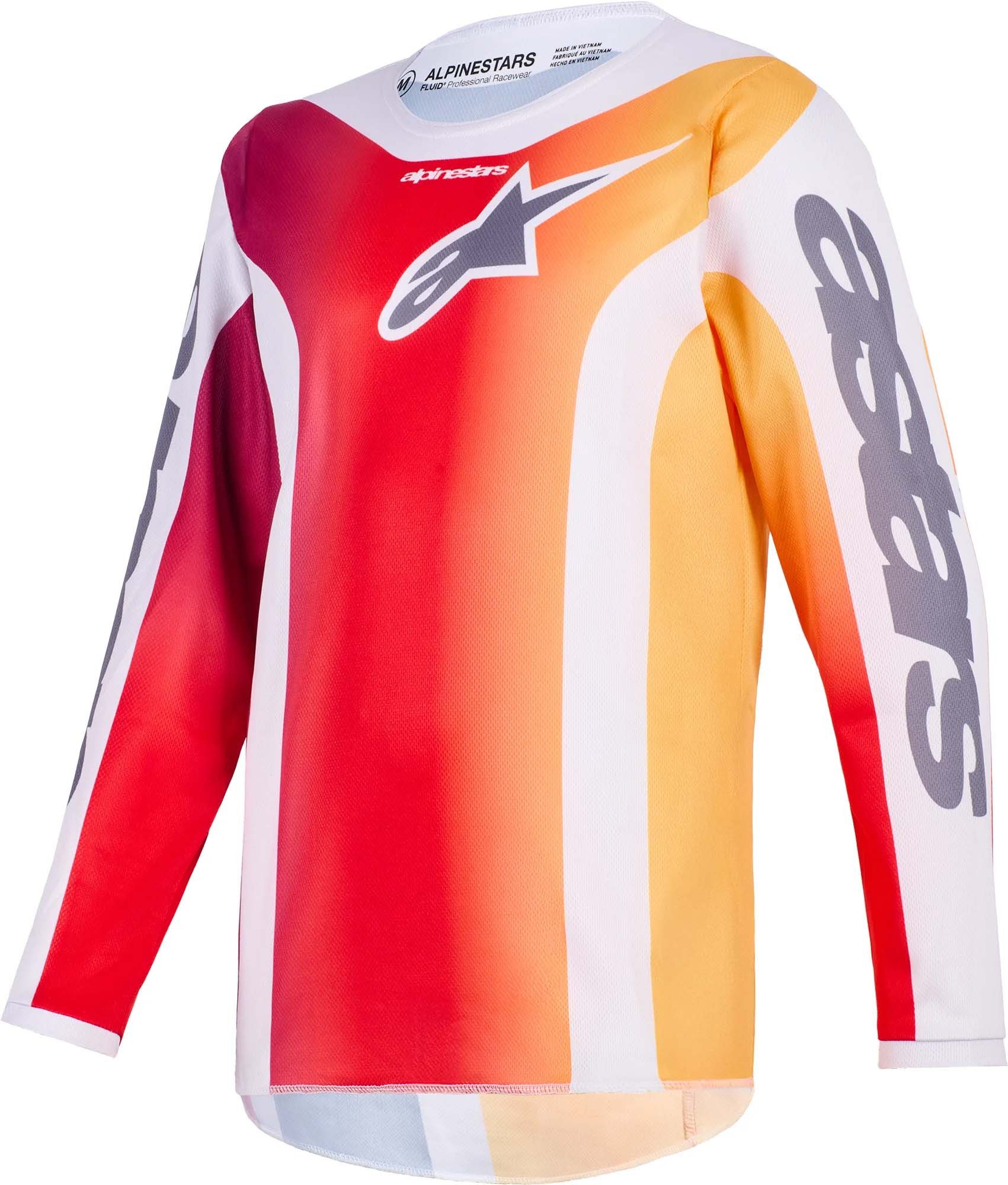 Motocross-Shirt Fluid Portl Jugend Motocross Jersey
