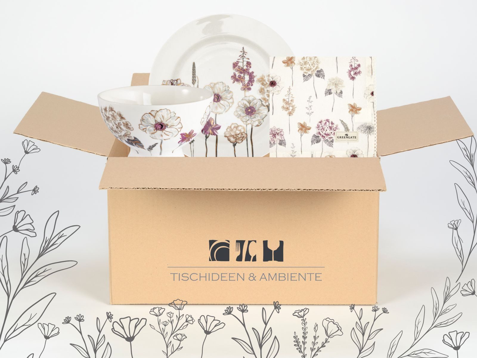 Thumbnail - Greengate Geschenkbox Geschenkbox Lilith 3tlg