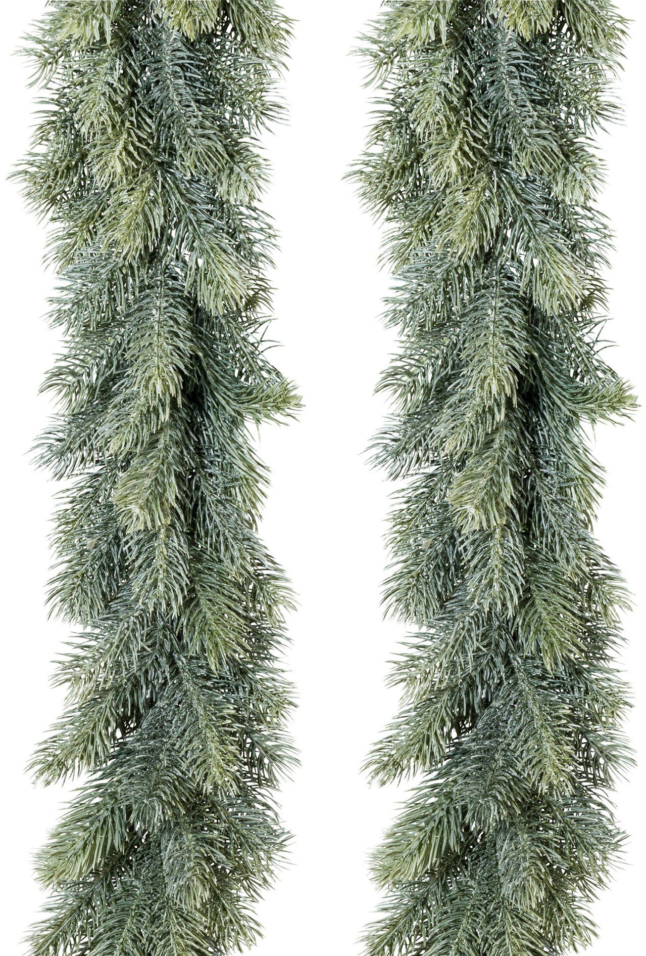 Winterliche Kunstpflanze Weihnachtsdeko, Weihnachtsgirlande Blautanne, Crea günstig online kaufen