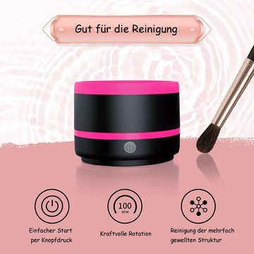 Scheiffy Kosmetikpinsel-Set Elektrischer Makeup-Pinselreiniger, Beauty Tools Reinigungsmaschine, Leicht zu reinigen, geeignet für alle Arten von Bürsten