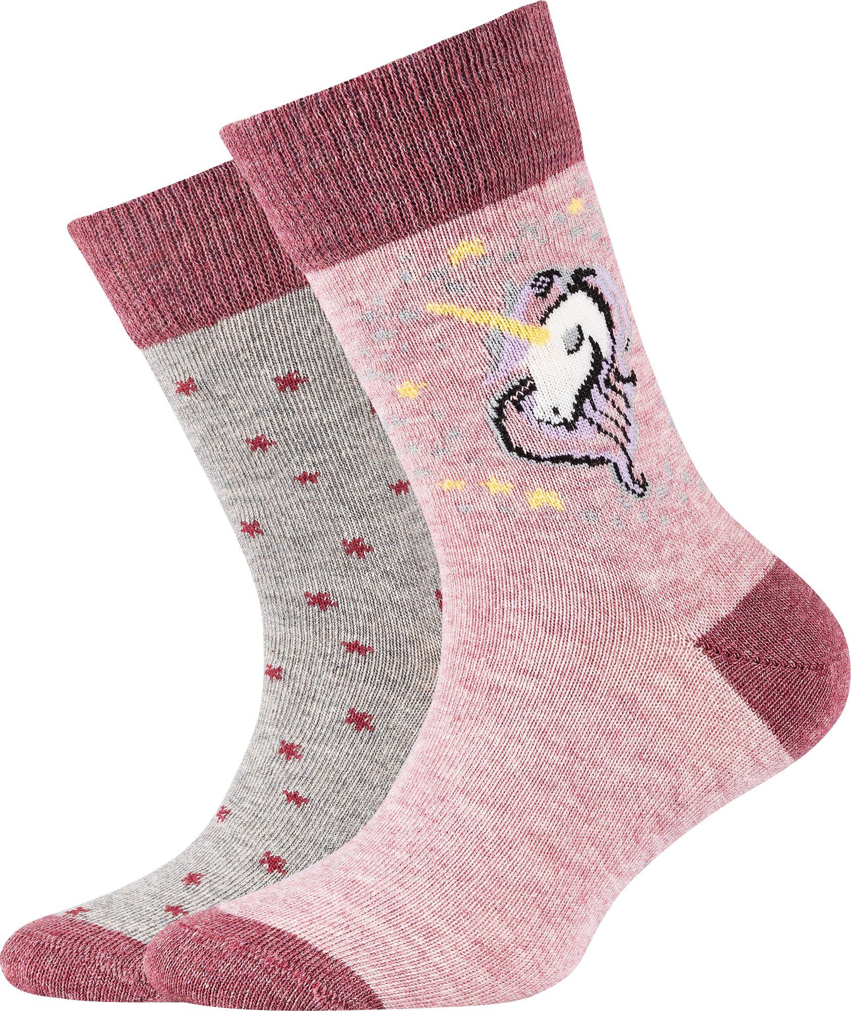 Camano Socken »Kinder-Socken 2er-Pack« Tiermotive: 1 Paar Einhorn online  kaufen | OTTO