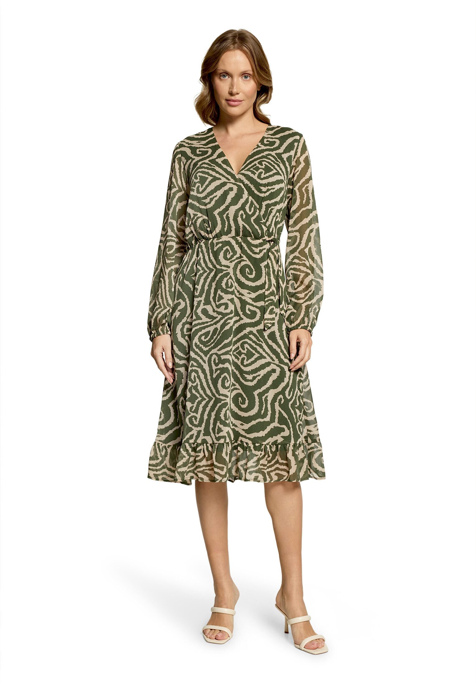 Cartoon Chiffonkleid Damen mit Muster