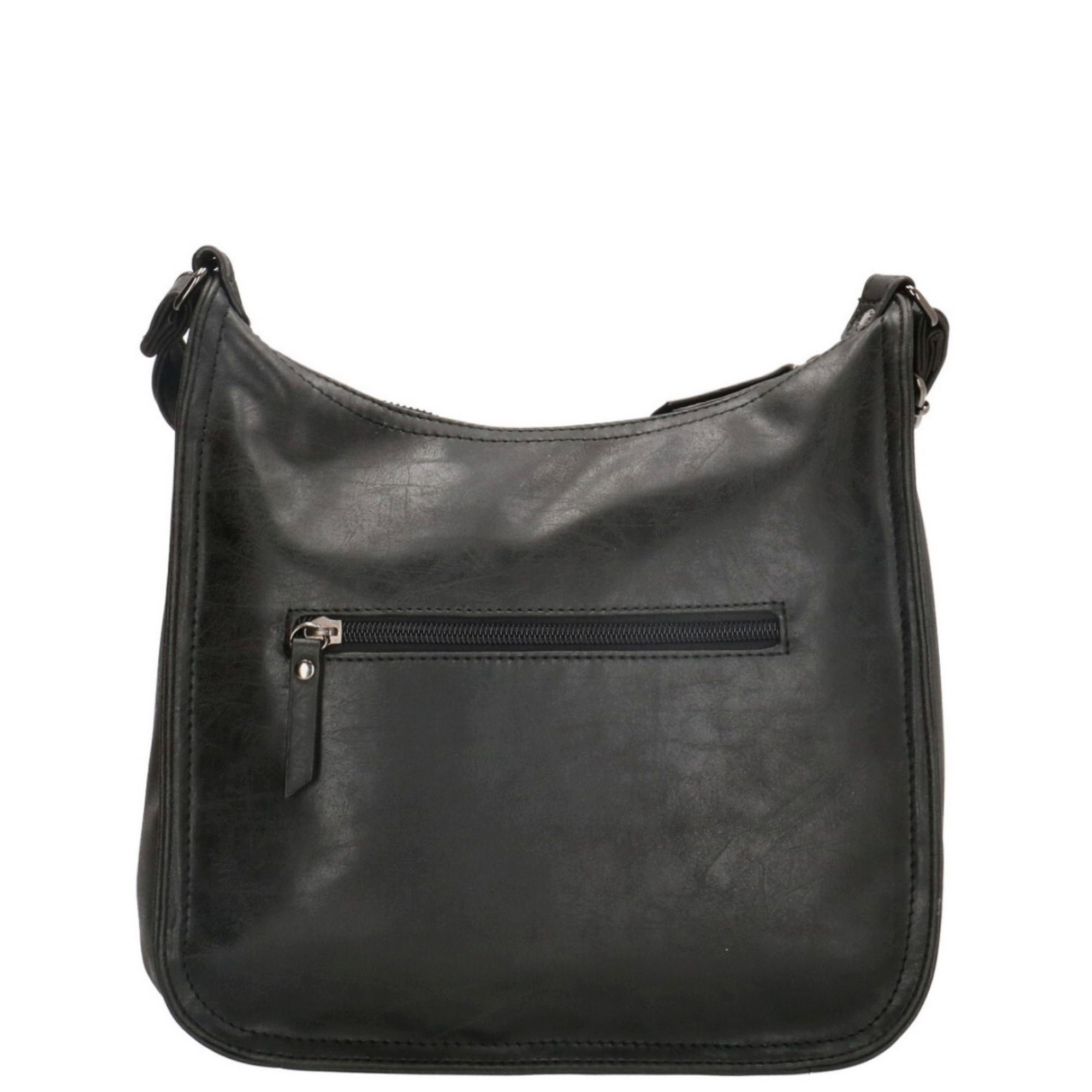 Christian Wippermann Umhängetasche Damen Tasche Schultertasche Umhängetasche Crossover Bag (1 tlg), Leder Optik Handtasche – Bild 3 von 5