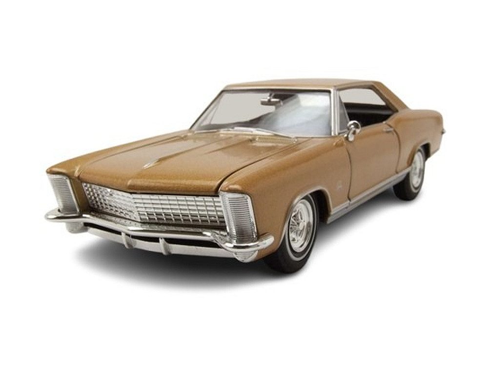 Welly Modellauto Buick Riviera Gran Sport 1965 gold, Maßstab 1:24