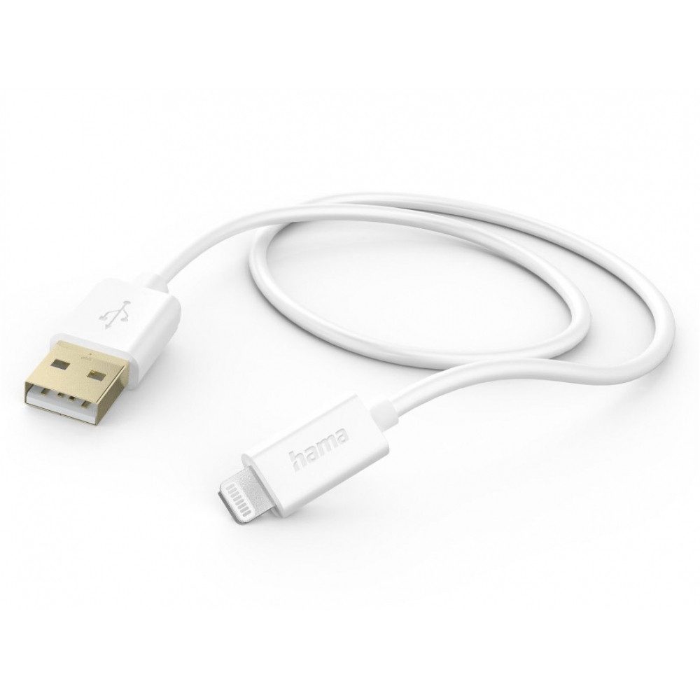 Hama USB > Lightning Kabel 1,5m - Schnellladekabel Lightningkabel