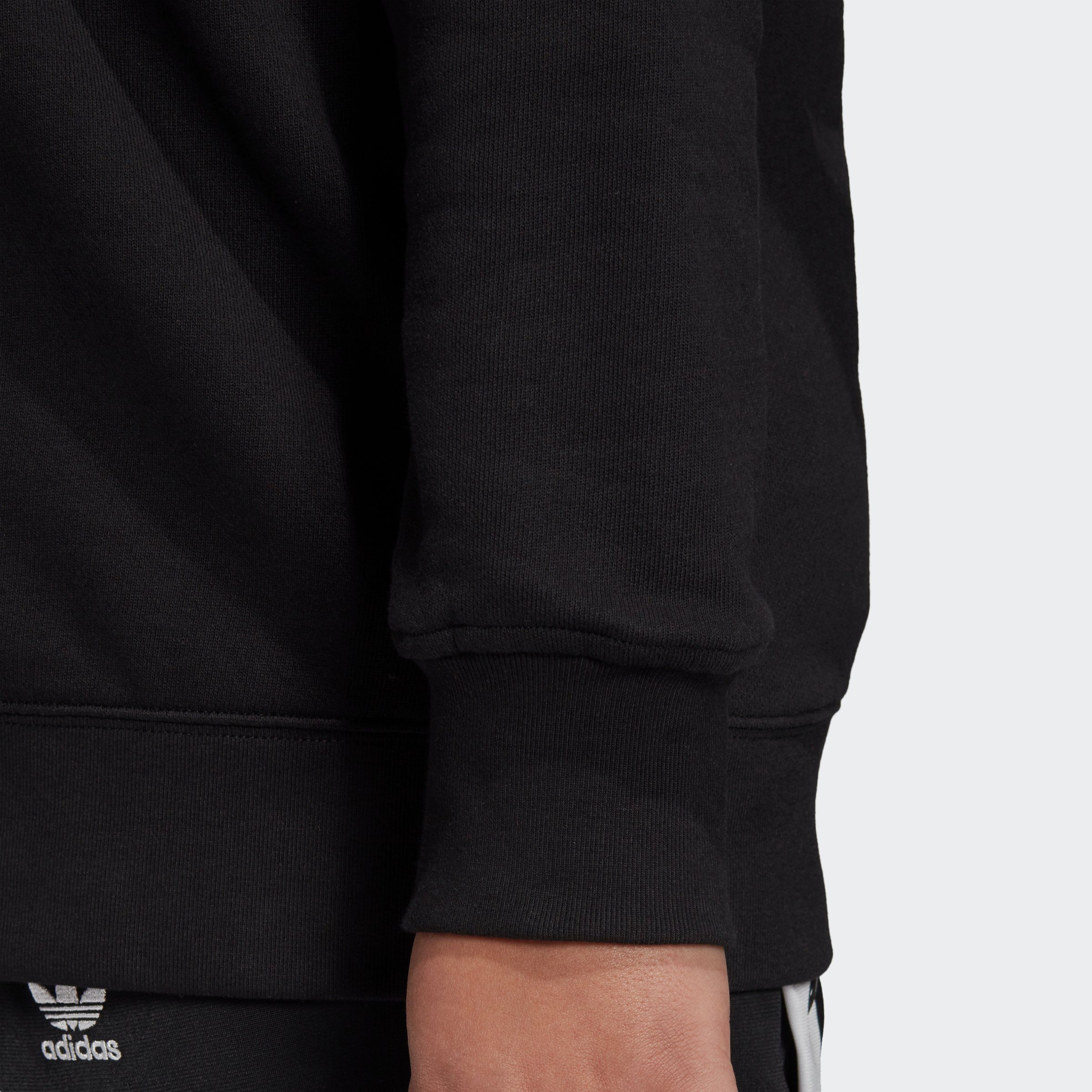 BLACK/WHITE adidas TREFOIL GROSSE Sweatshirt GRÖSSEN – Originals
