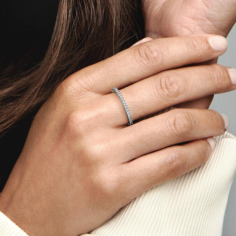 Pandora Silberring PANDORA Moments Damenring aus 925er Silber mit Zirkoniasteinen