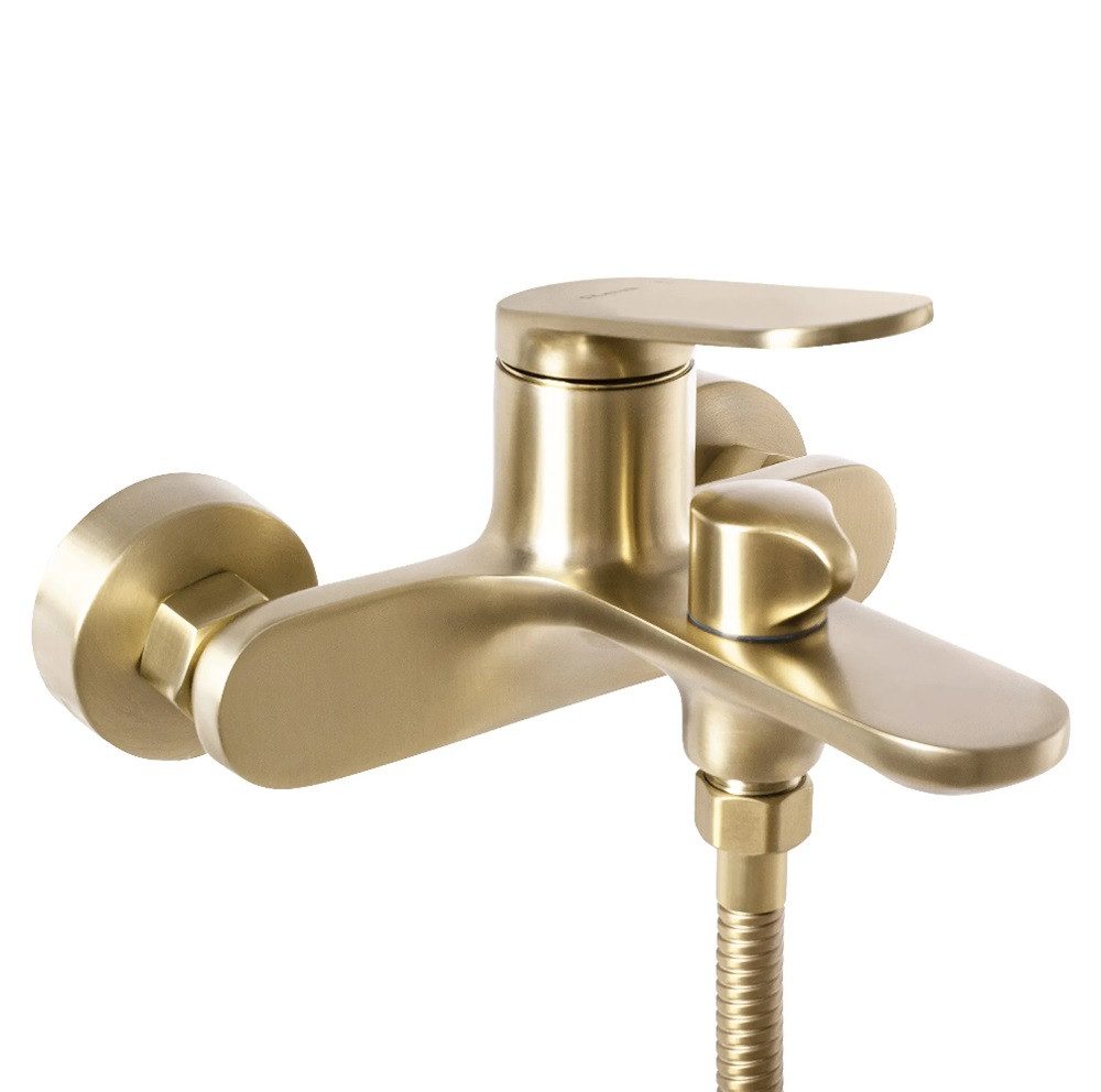 wohnwerk.idee Wannenarmatur Badewannenarmatur Wasserhahn Badewanne Gold günstig online kaufen