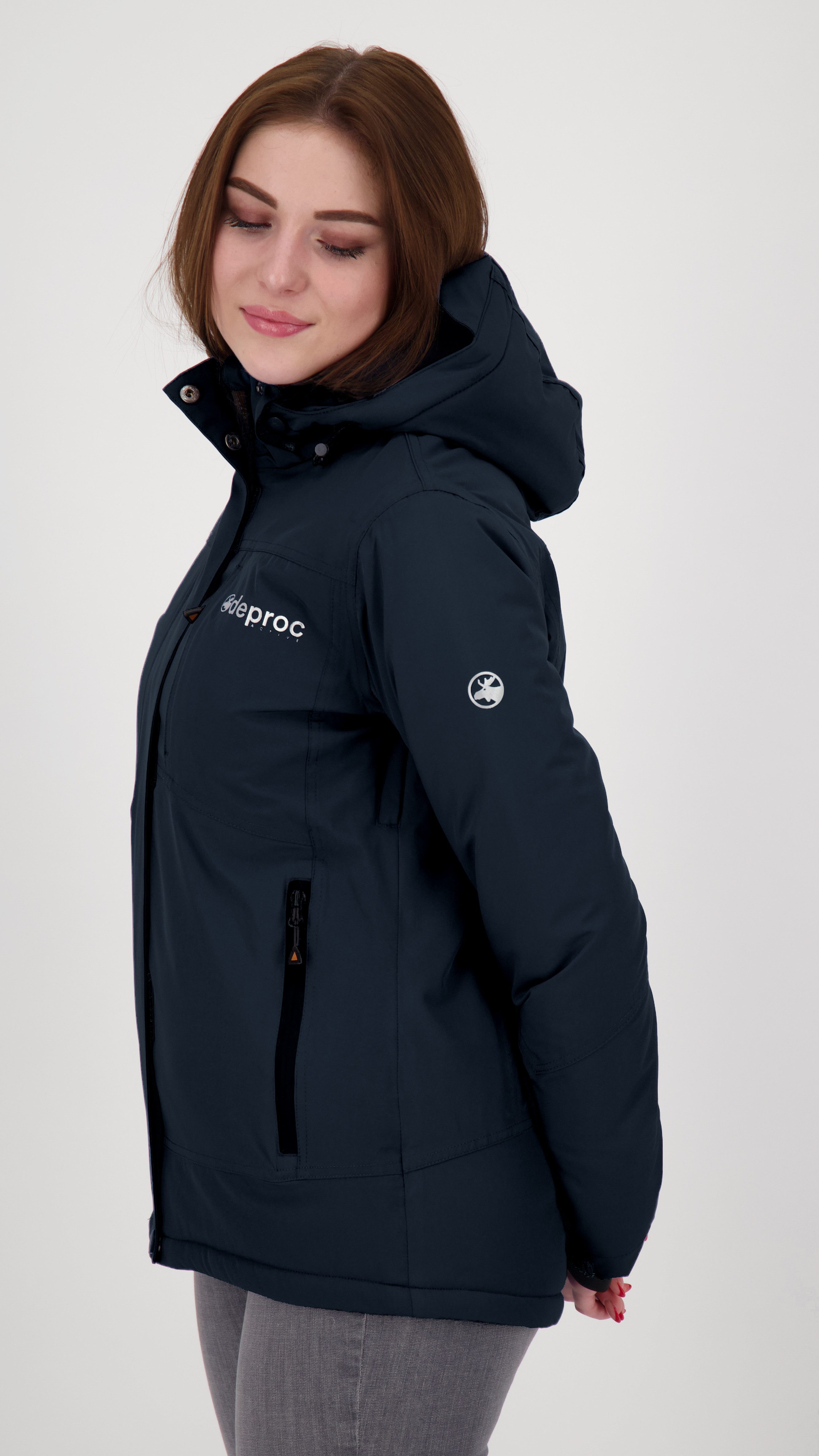 DEPROC Active Skijacke MONTREAL WOMEN NEW OS auch in großen Größen erhältlich. mit herausnehmbarem Windfang