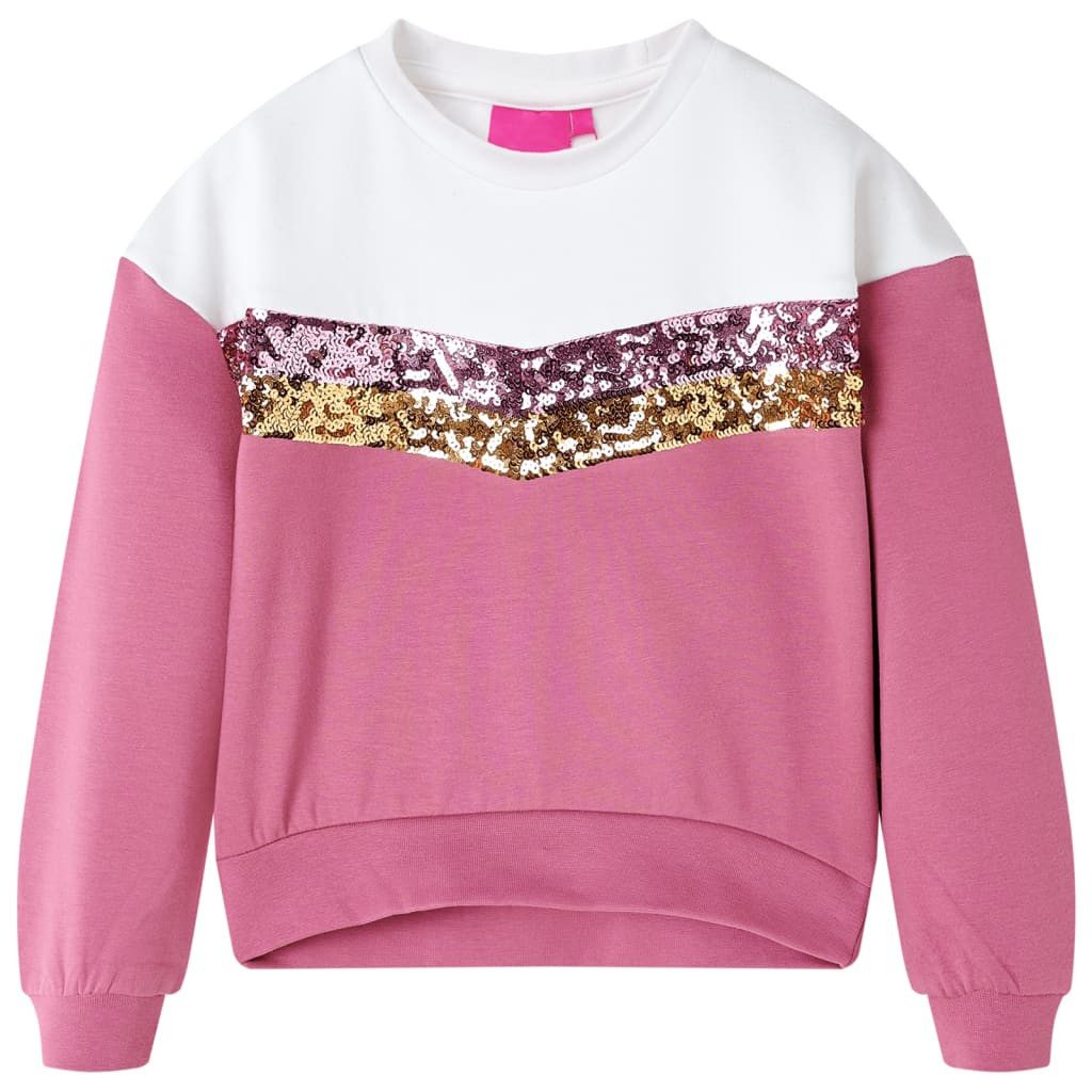 vidaXL Sweatshirt Kinder-Sweatshirt Himbeerrosa 92