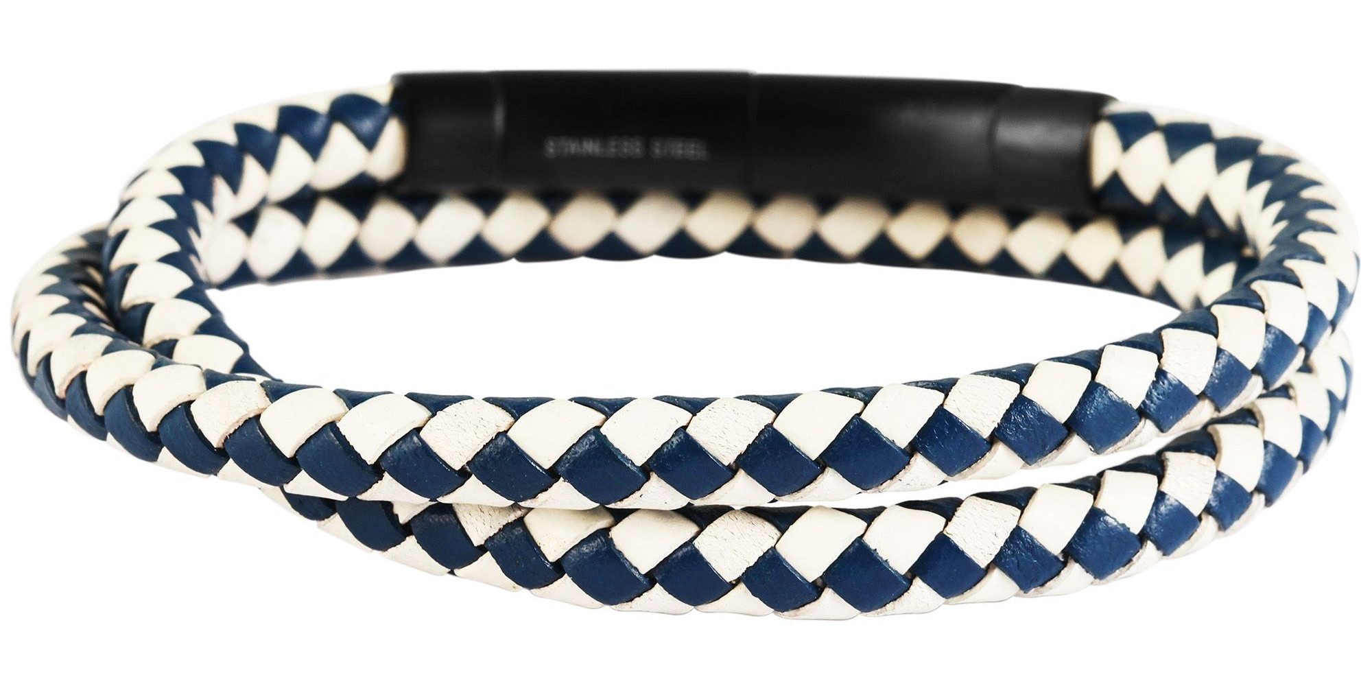 Adelia´s Wickelarmband Herren Armband – Wickelarmband aus Leder 43 cm, Ein Geschenk, das Freude macht