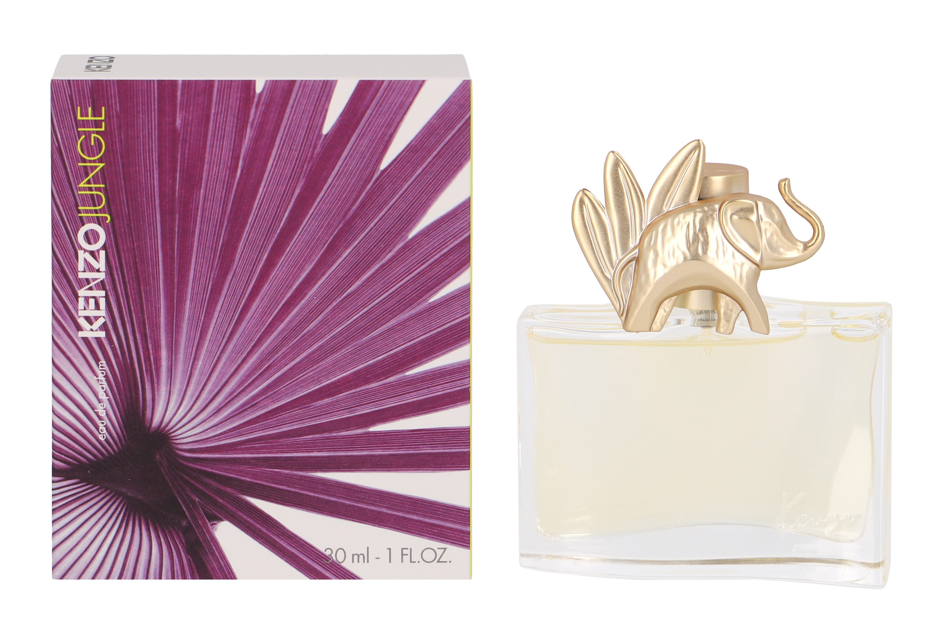 KENZO Eau de Parfum Jungle, Orientalischer Duft mit Gewürznelke, Kümmel, Mango und Vanille.
