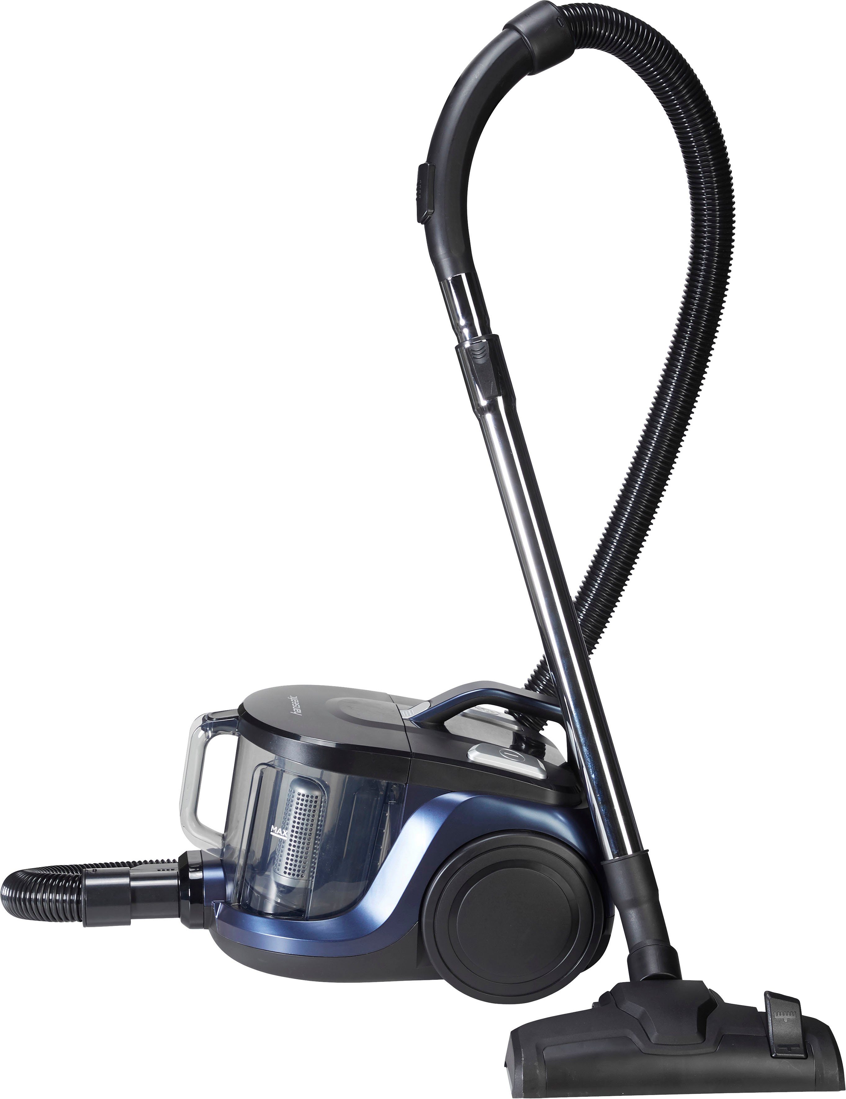 Hanseatic Bodenstaubsauger HVBL8506BLMC, 850 W, beutellos, Zyklonstaubsauger, Hygienefilter, Teleskoprohr höhenverstellbar