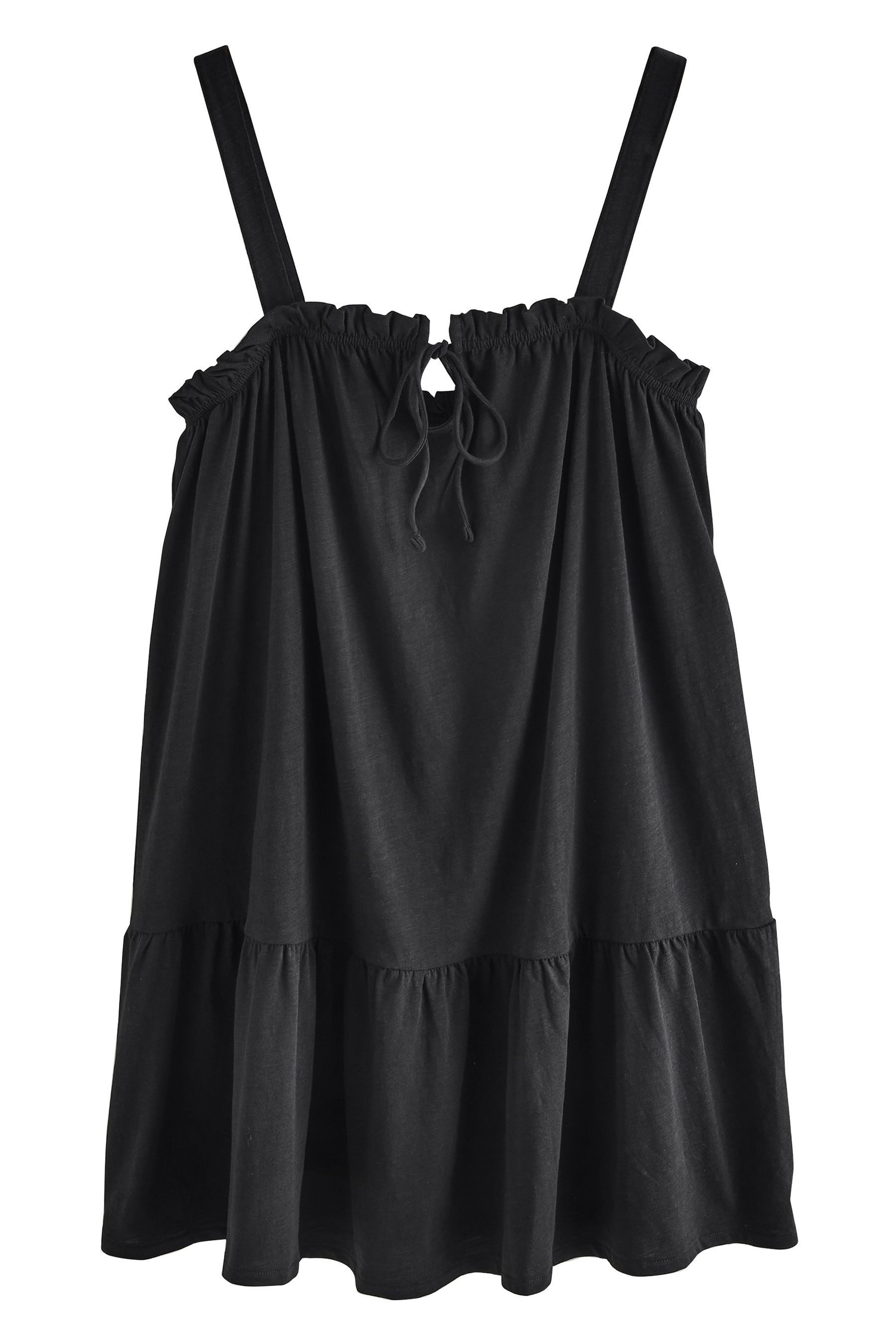 Next Jerseykleid Minikleid aus 100 % Baumwolljersey für den Sommer (1-tlg) günstig online kaufen