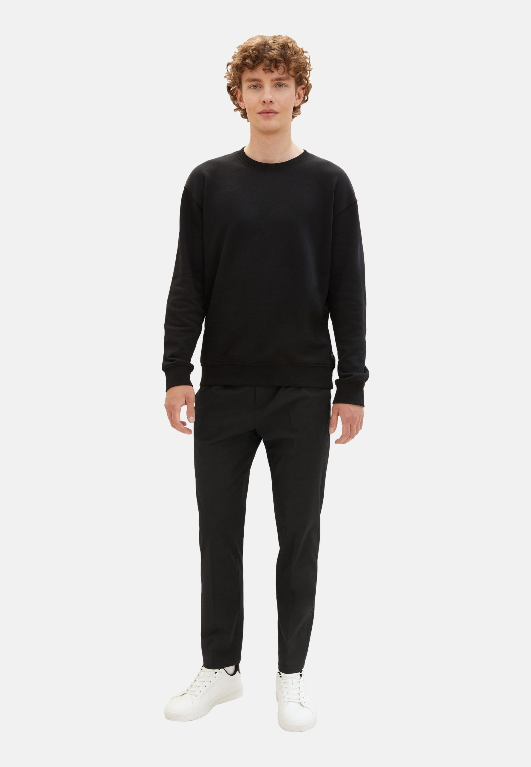 TOM TAILOR Chinohose Chino Hose lange Chino Relaxed Fit (1-tlg)