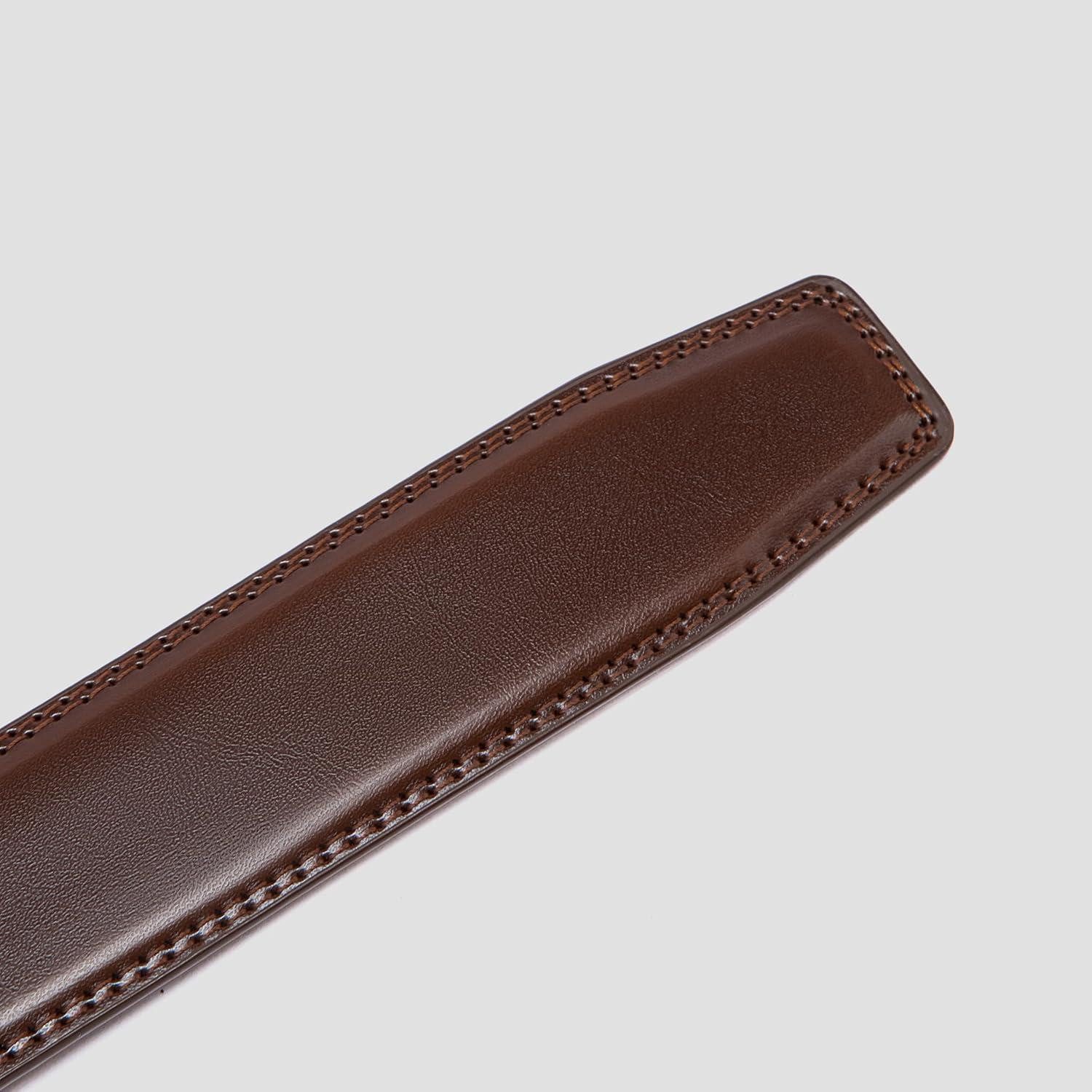 LuxusKollektion Ledergürtel Herren Ledergürtel Automatik dunkel Braun