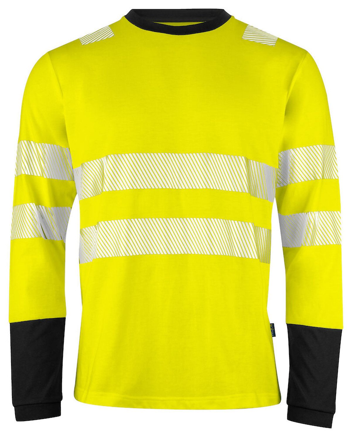 ProJob Langarmshirt 6014 Langarmshirt EN ISO 20471 Klasse 3/2