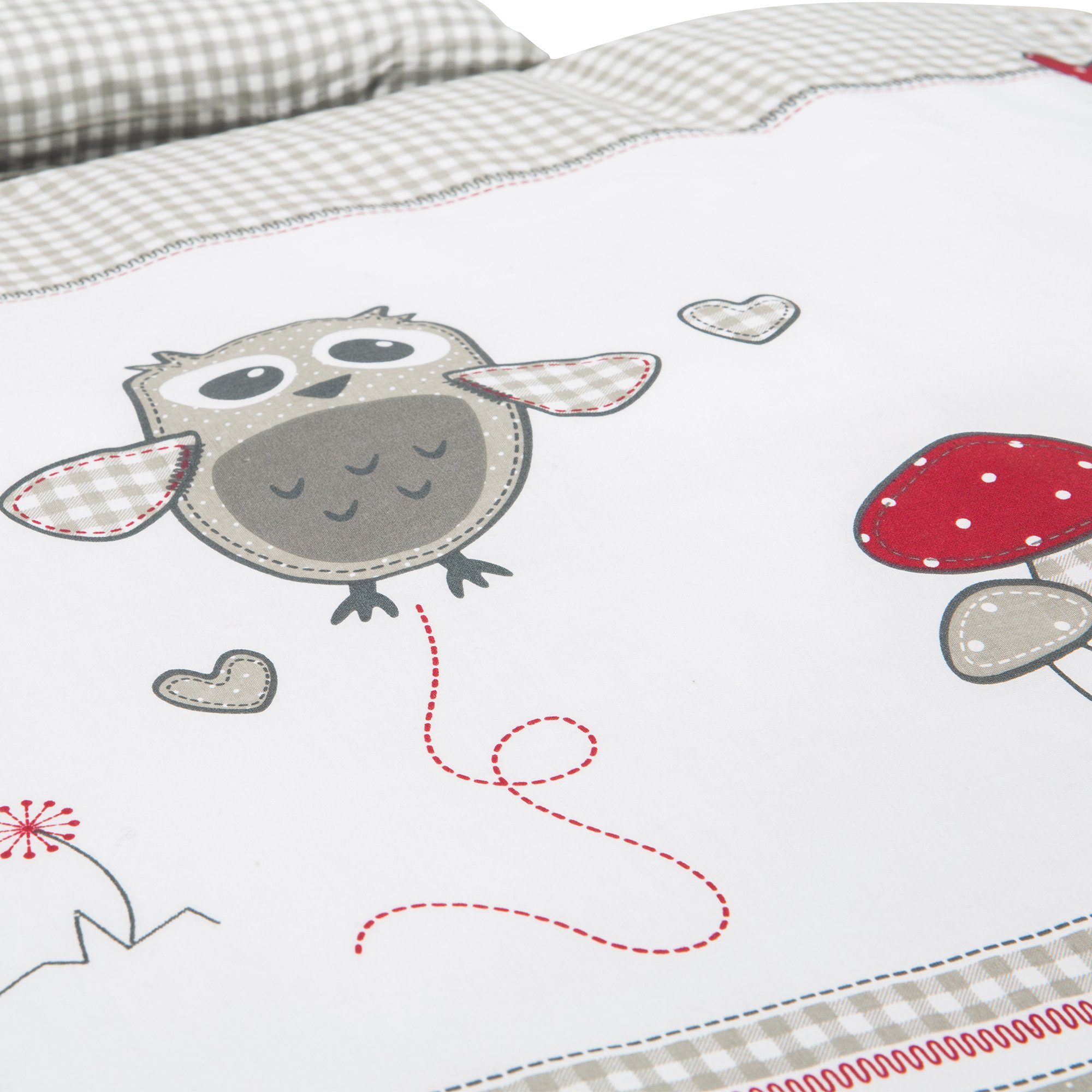 roba® Babybettwäsche Wiegenbettwäsche, Kissenbezug 40 x günstig online kaufen