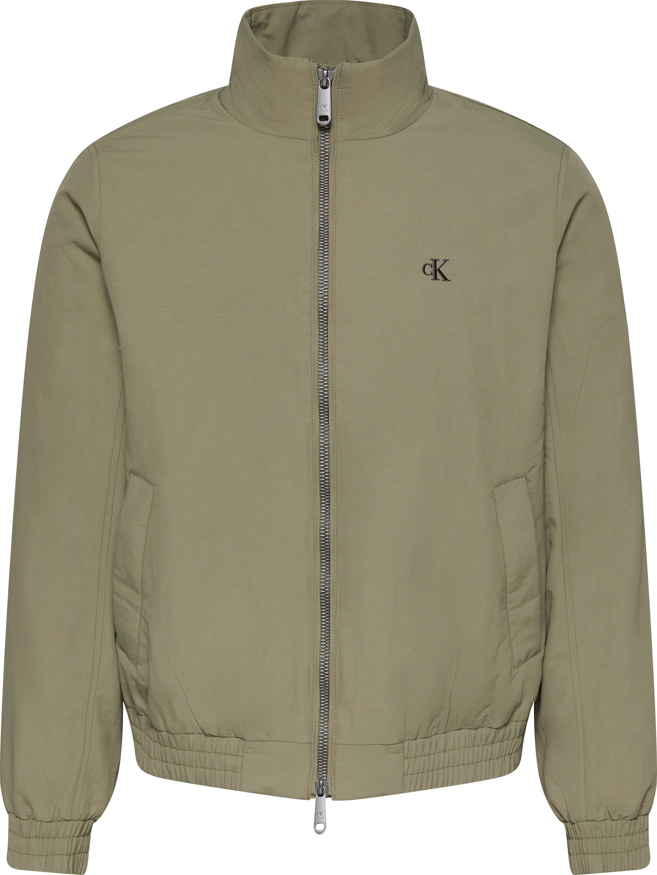 Calvin Klein Jeans Blouson Stehkragen, 2-Wege-Zipper, Regular Fit, wattiert