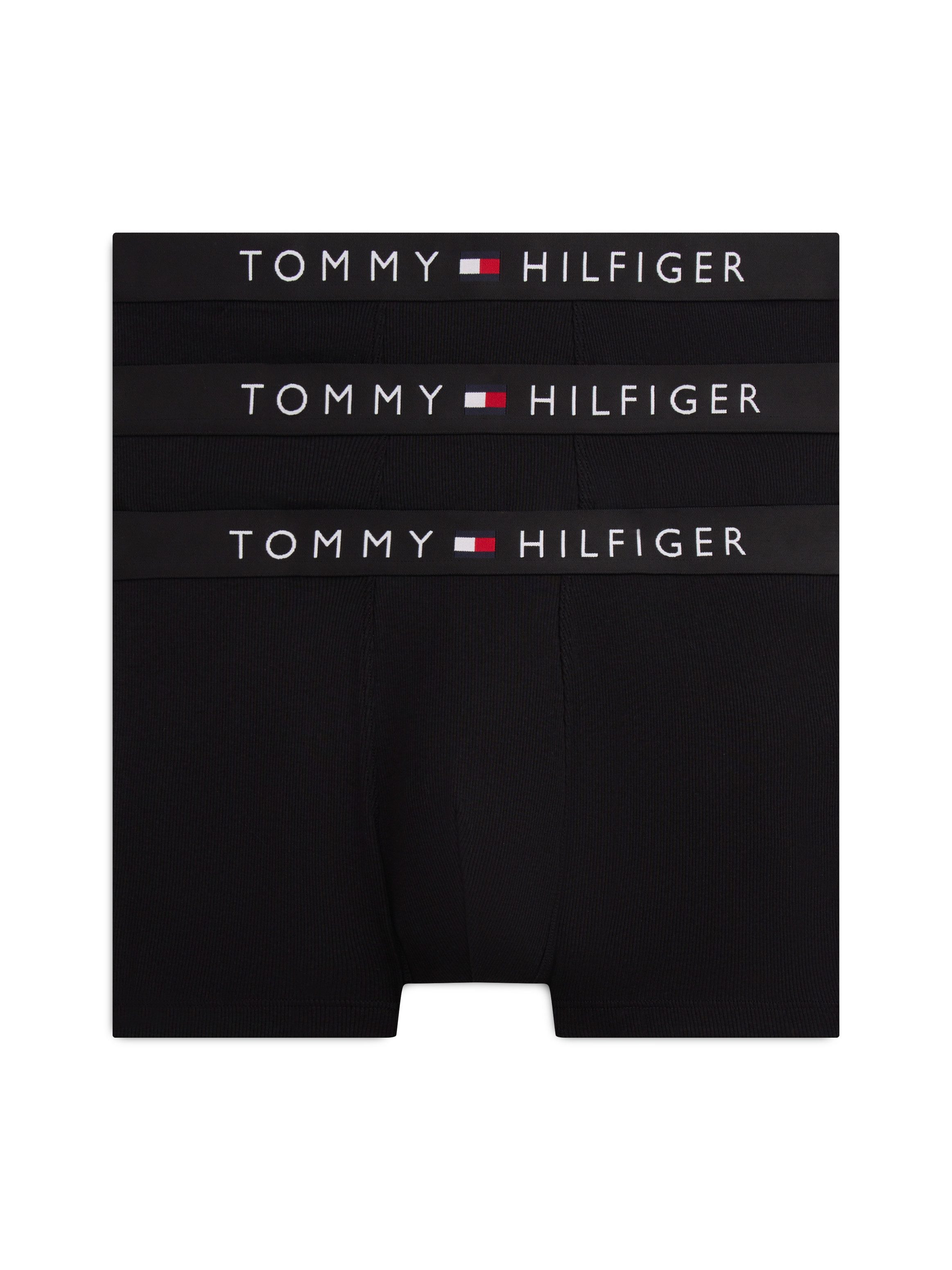 Tommy Hilfiger Underwear Trunk (3-St) Körpernahe Passform mit elastischem Bund
