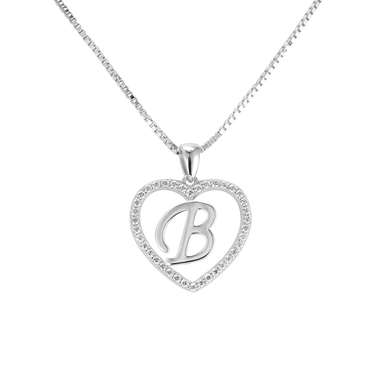 PAVELS Kette mit Anhänger Buchstabenkette Silber, günstig online kaufen