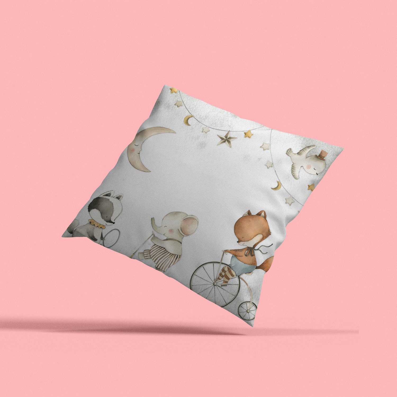 queence Dekokissen Freundschaft, Kissenhülle mit HD Premium Druck, geruchsneutral, 40x40cm