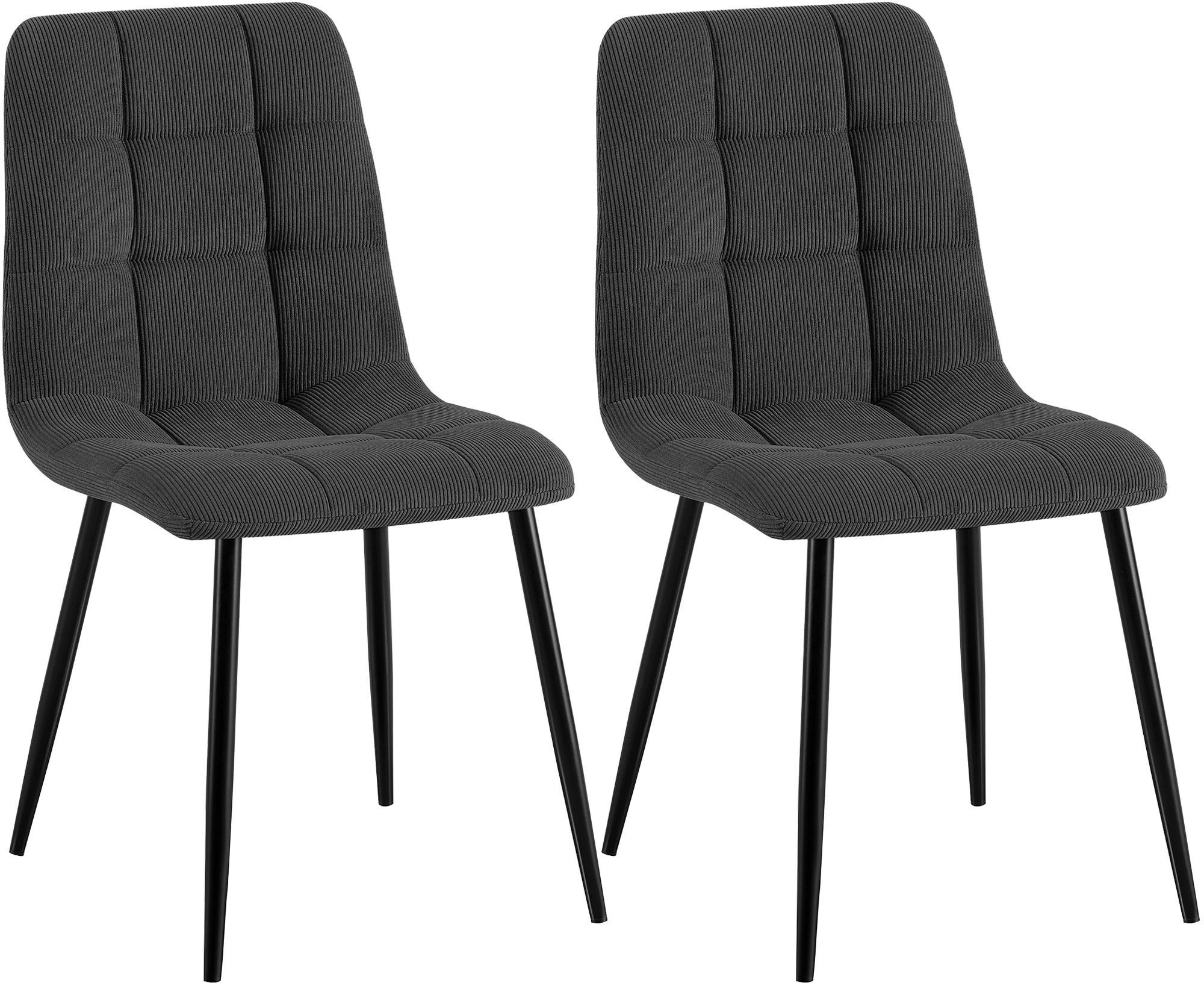 CLP Esszimmerstuhl Tilde (2er Set), mit Rückenlehne, bis 150 kg
