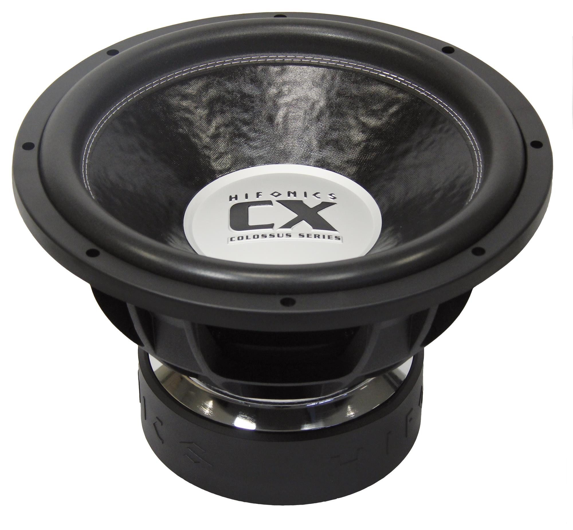 Hifonics Hifonics COLOSSUS CX15D2 High-End Subwoofer 38 cm (15) Auto-Subwoofer