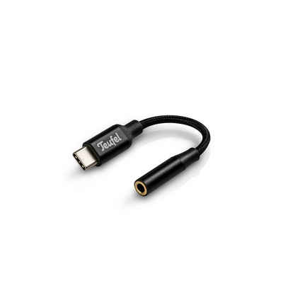 Teufel USB-C auf Kopfhöreranschluss Adapter Audio-Kabel, (11 cm)