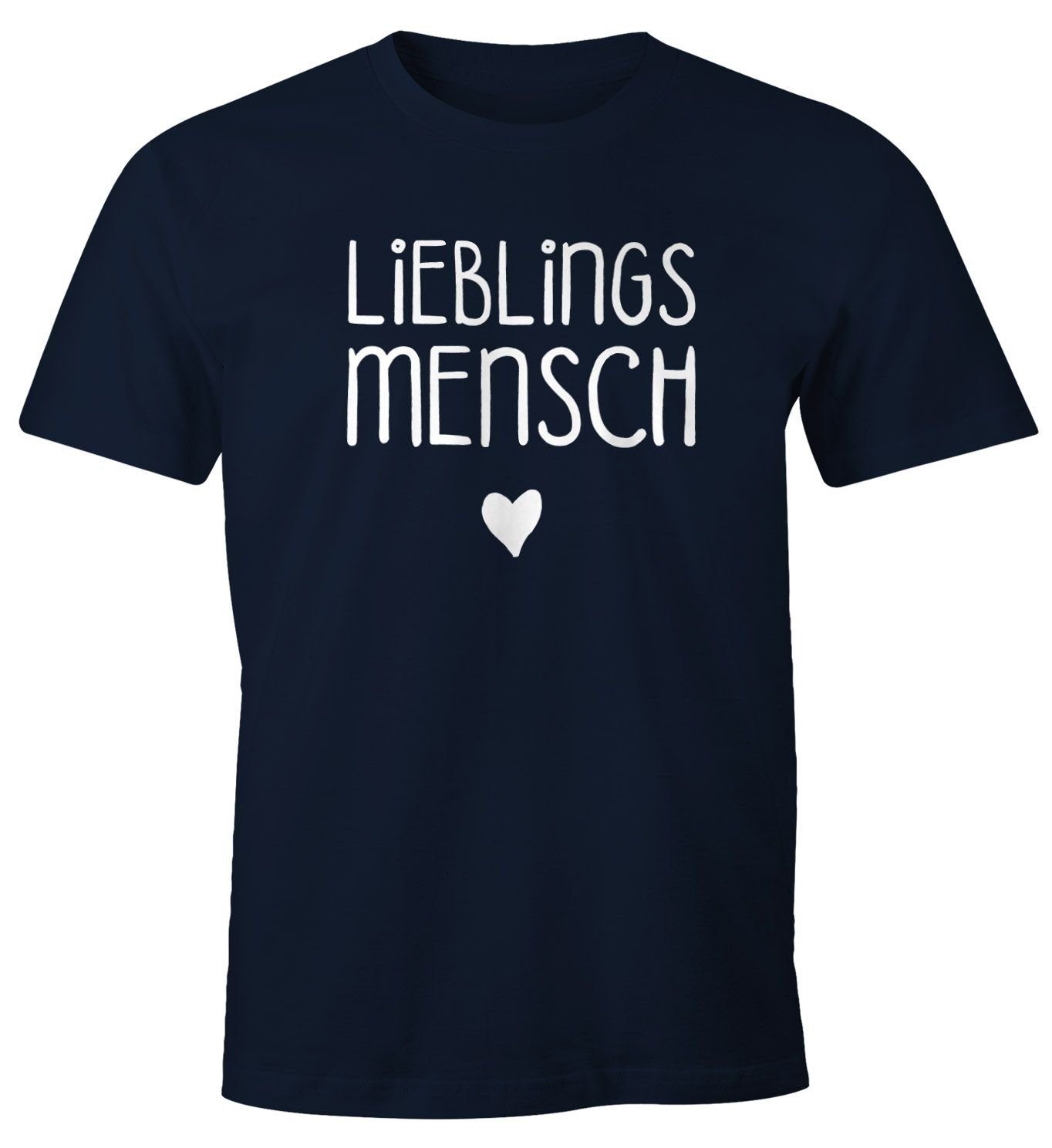 Print-Shirt Lieblingsmensch Herren T-Shirt von
