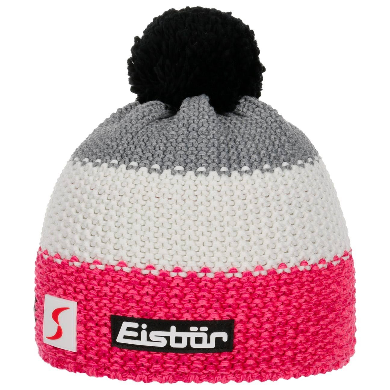 Eisbär Bommelmütze (1-St) Beanie mit Futter, Made in the EU pink