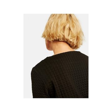 GERRY WEBER Sweatshirt schwarz regular (1-tlg)