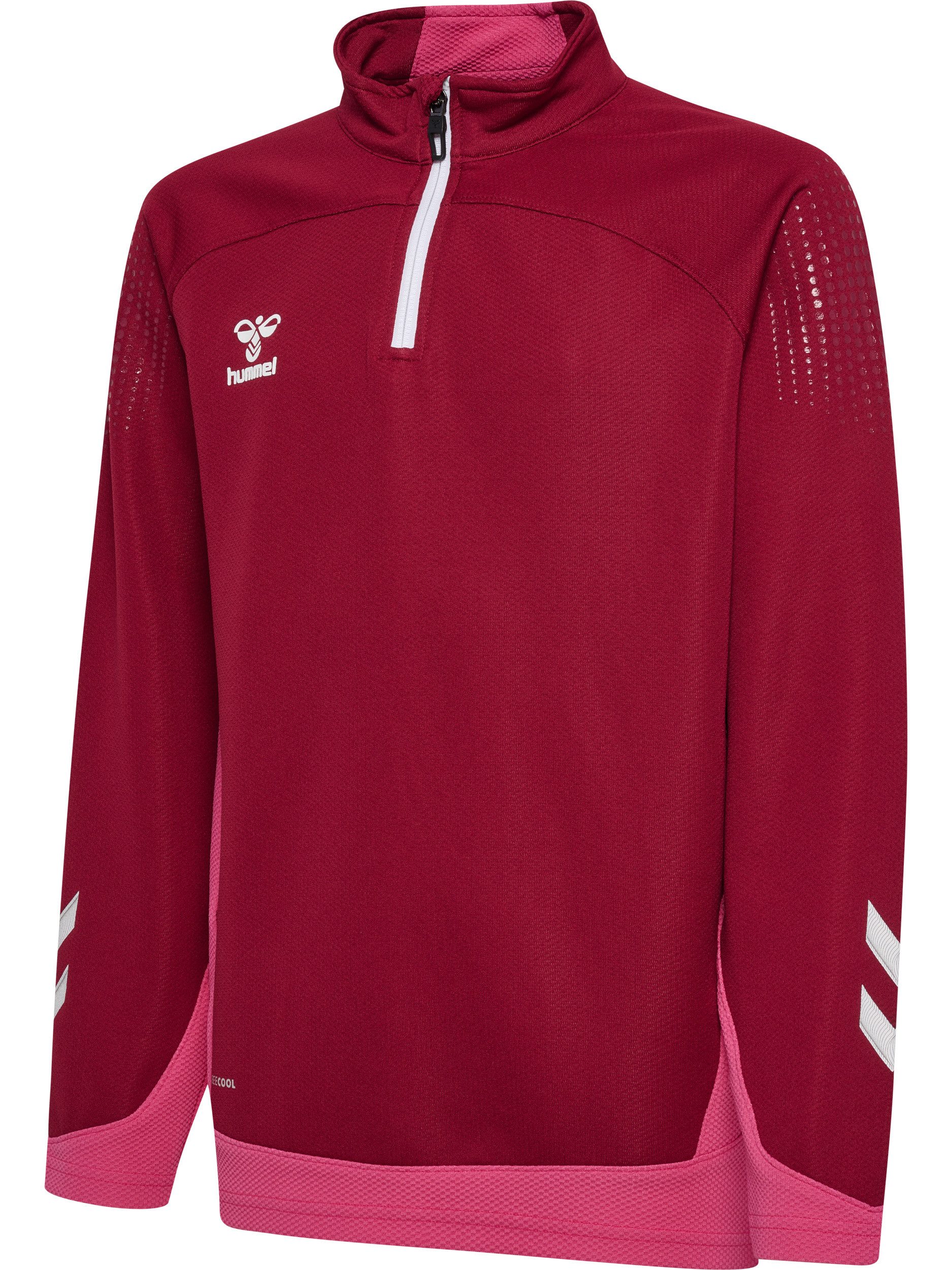 Sweatshirt hmlLead Half Zip Kinder
